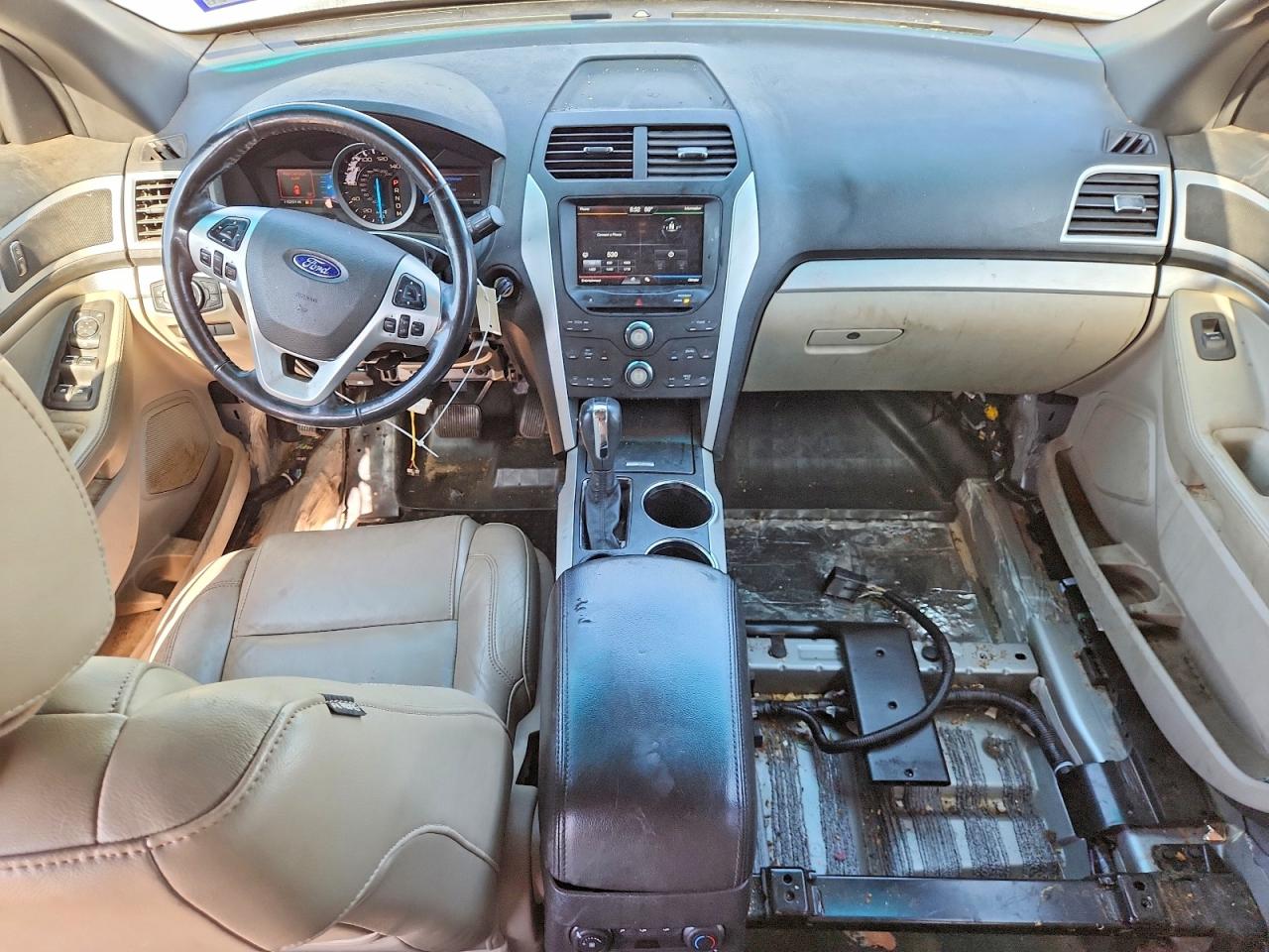 2011 Ford Explorer Xlt Silver vin: 1FMHK7D89BGA42792
