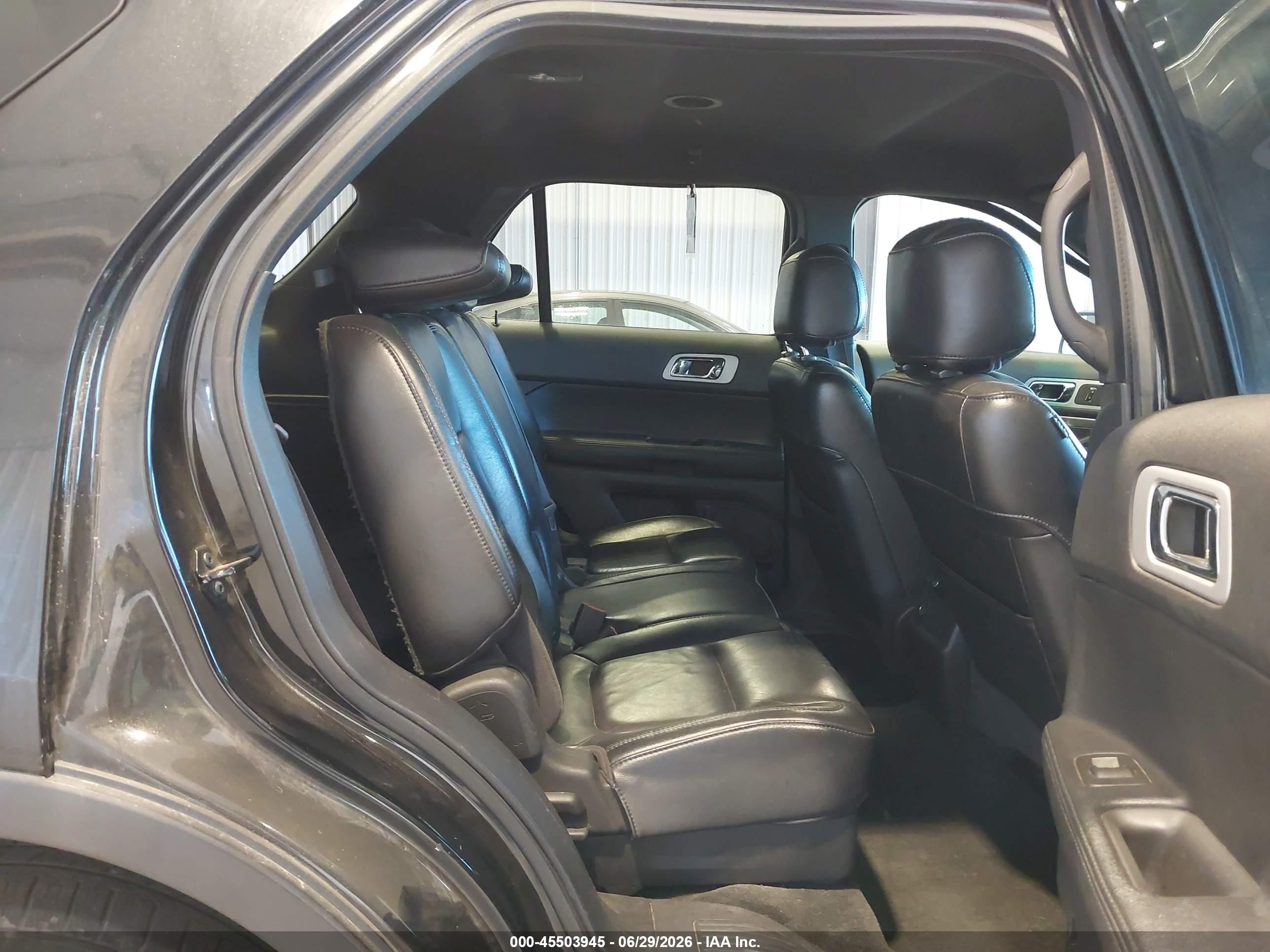 2011 Ford Explorer Xlt Black vin: 1FMHK7D89BGA52075
