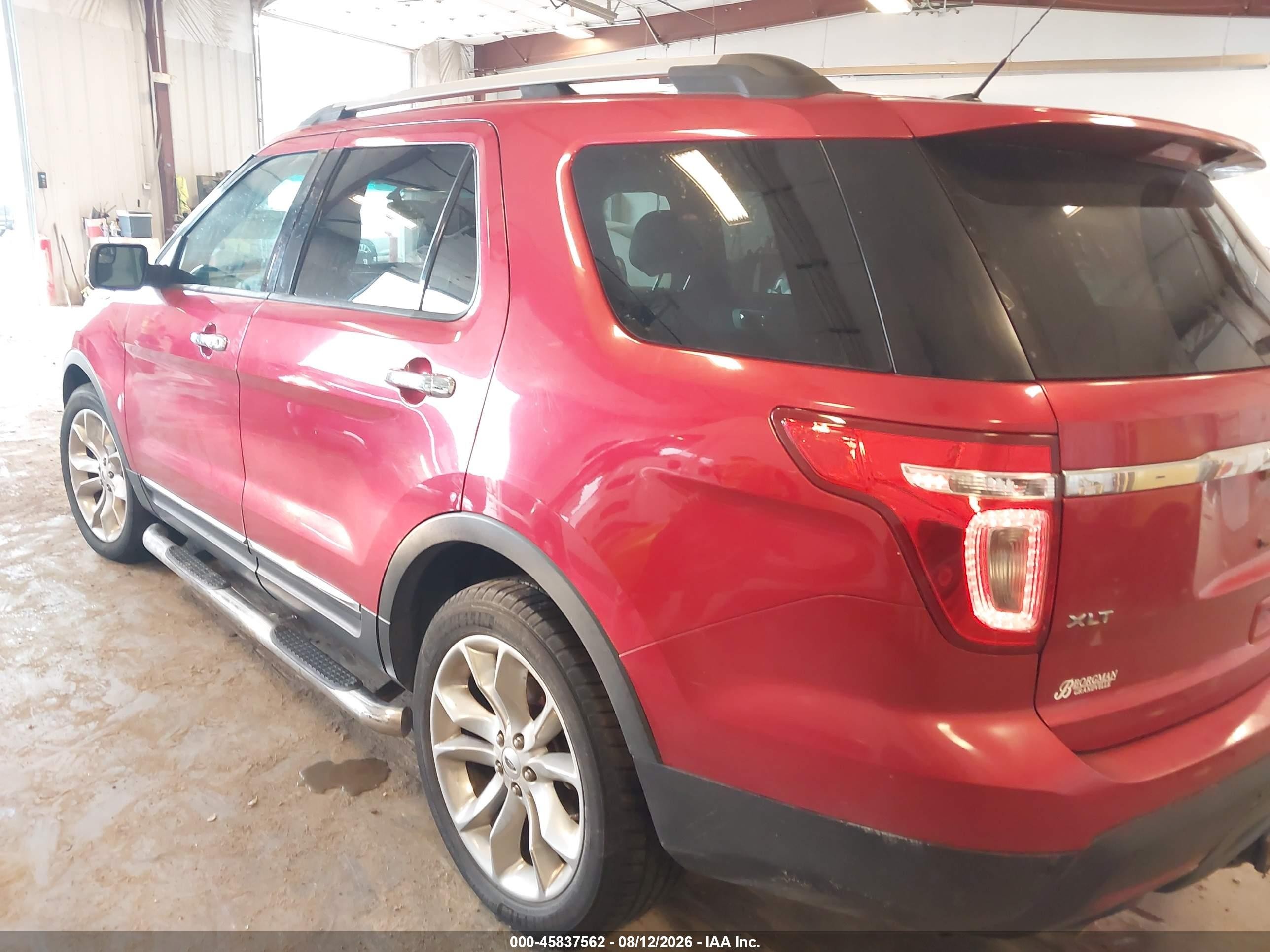 2012 Ford Explorer Xlt Красный vin: 1FMHK7D89CGA12676