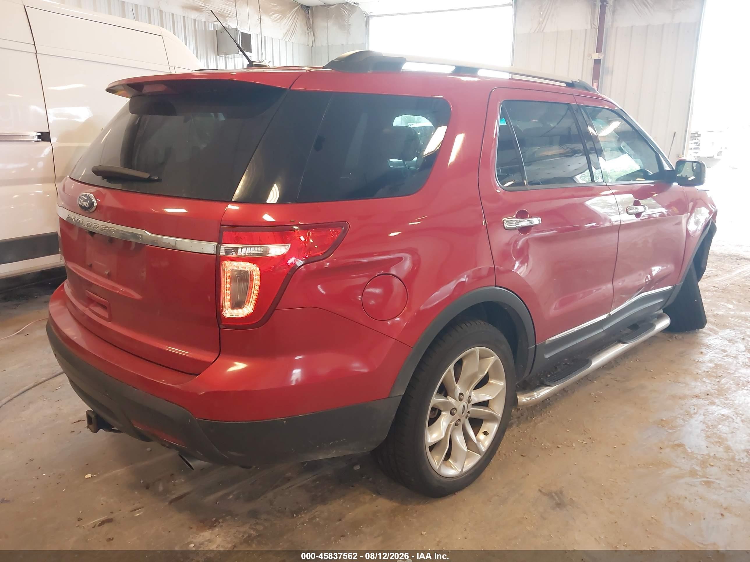 2012 Ford Explorer Xlt Красный vin: 1FMHK7D89CGA12676