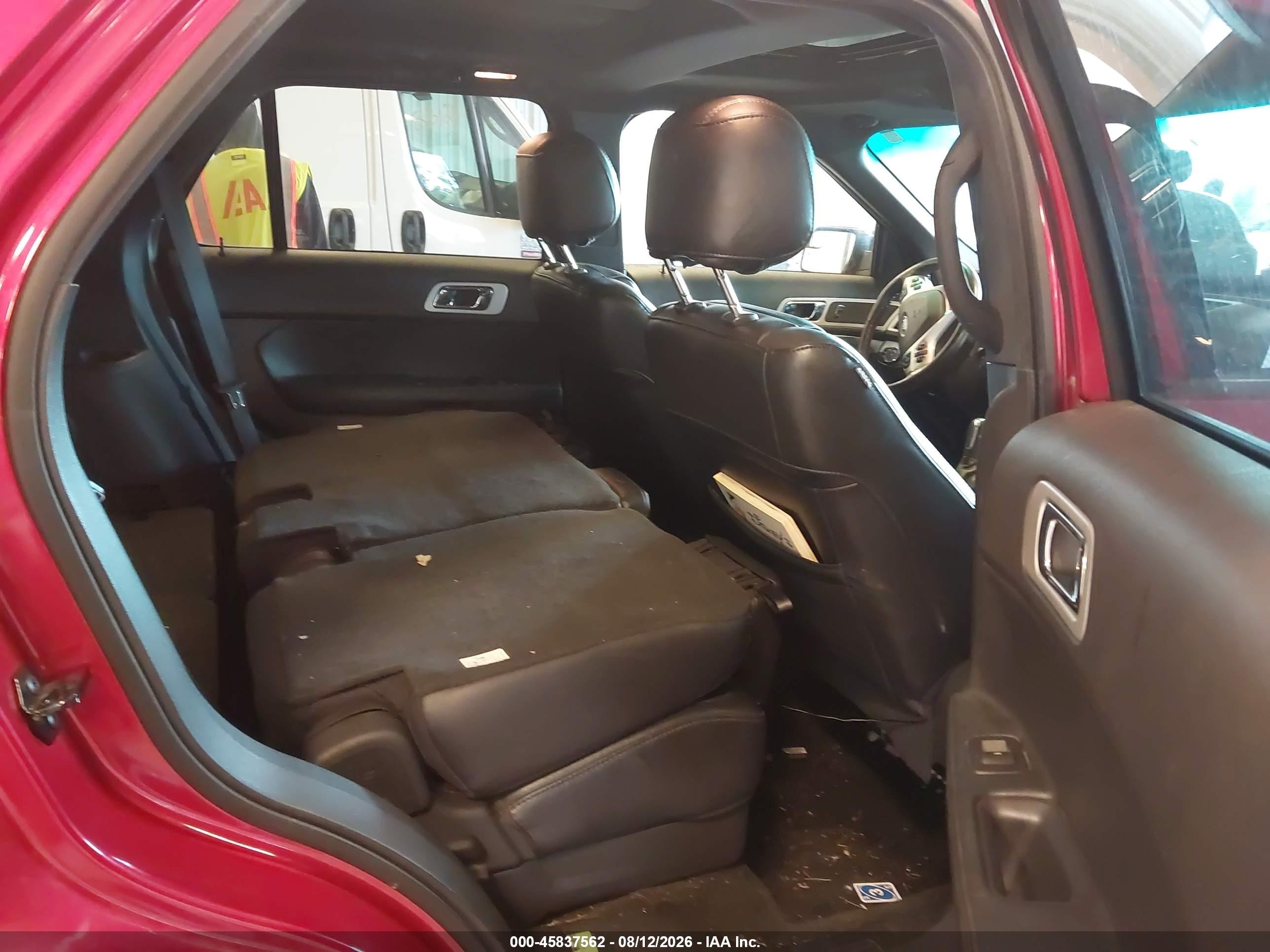 2012 Ford Explorer Xlt Красный vin: 1FMHK7D89CGA12676