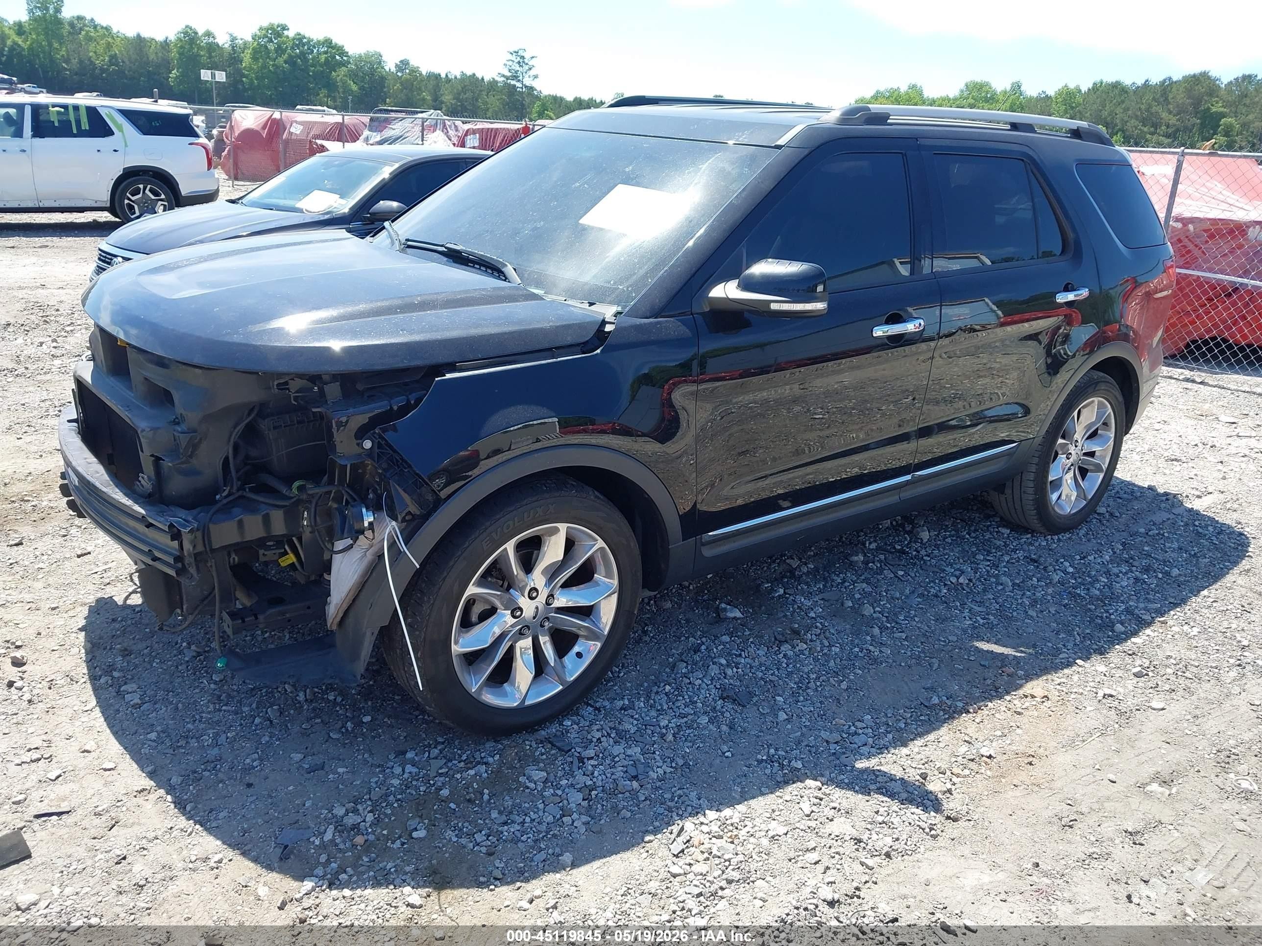 2012 Ford Explorer Xlt Black vin: 1FMHK7D89CGA23239
