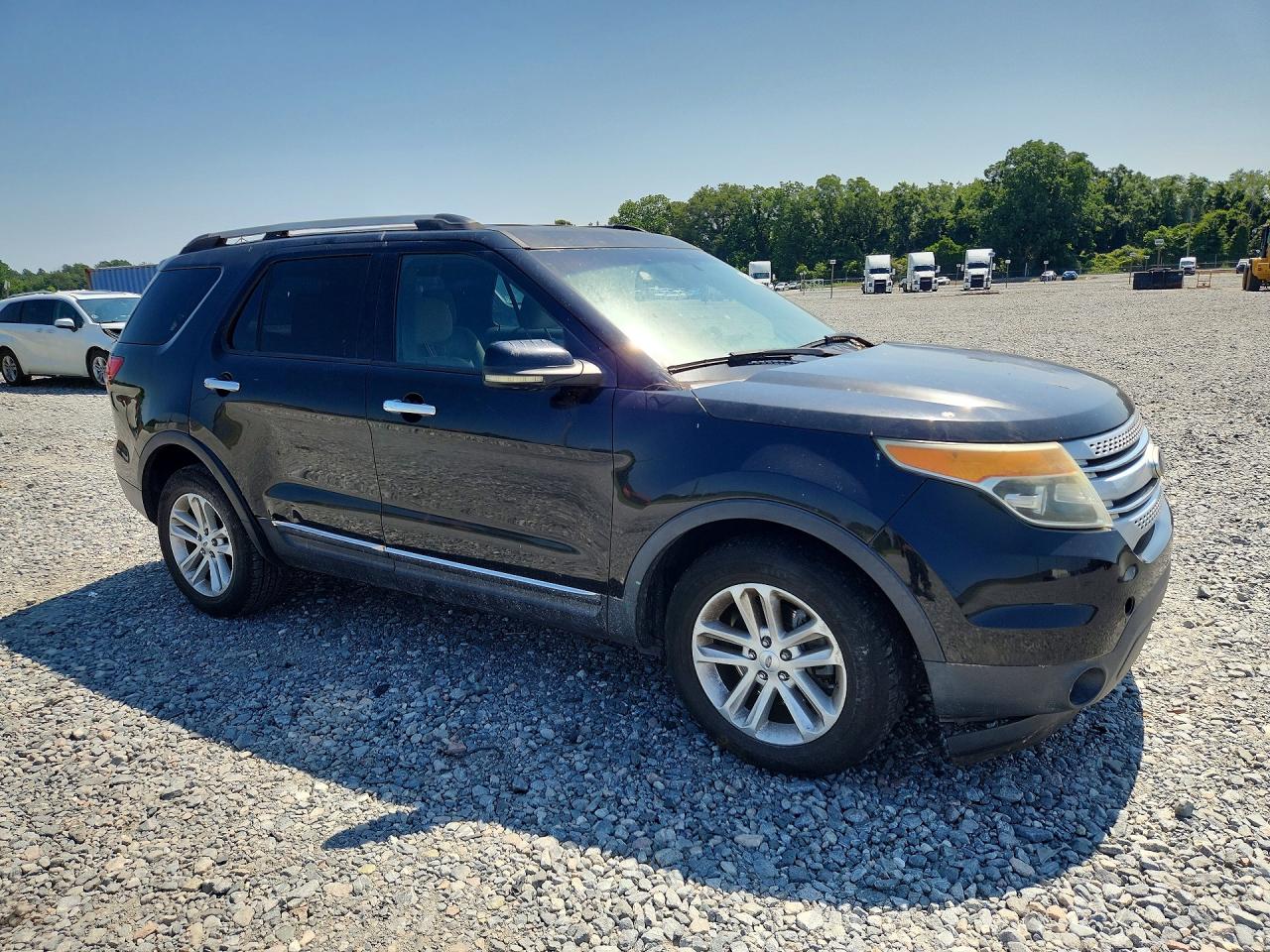 2012 Ford Explorer Xlt Black vin: 1FMHK7D89CGA70898