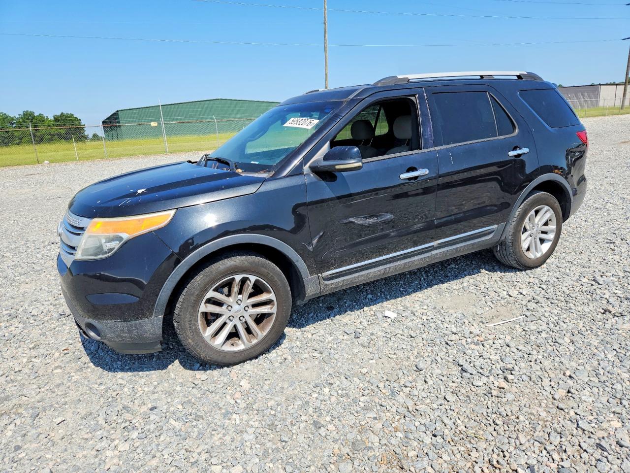 2012 Ford Explorer Xlt Black vin: 1FMHK7D89CGA70898
