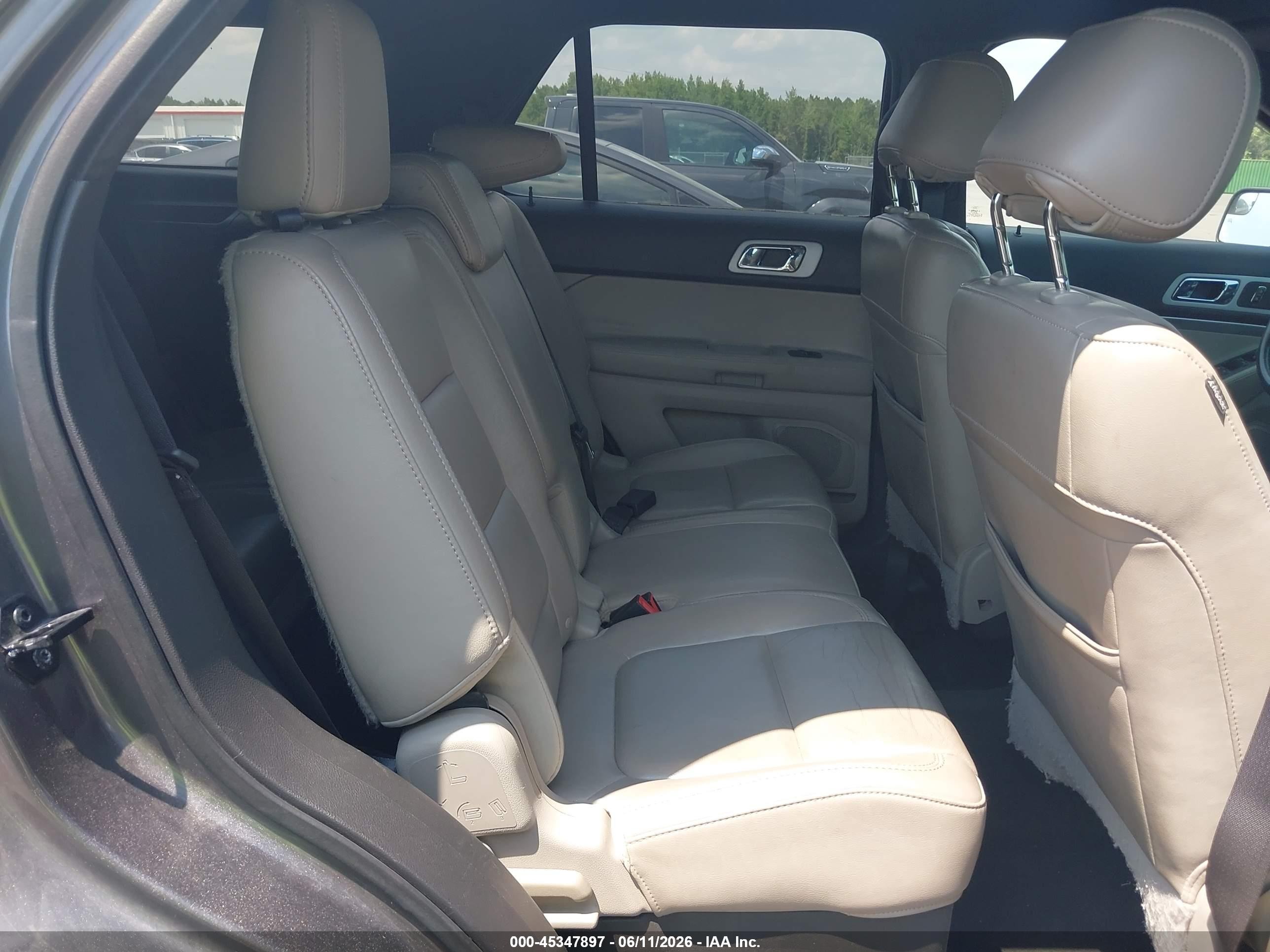 2012 Ford Explorer Xlt Gray vin: 1FMHK7D8XCGA11939