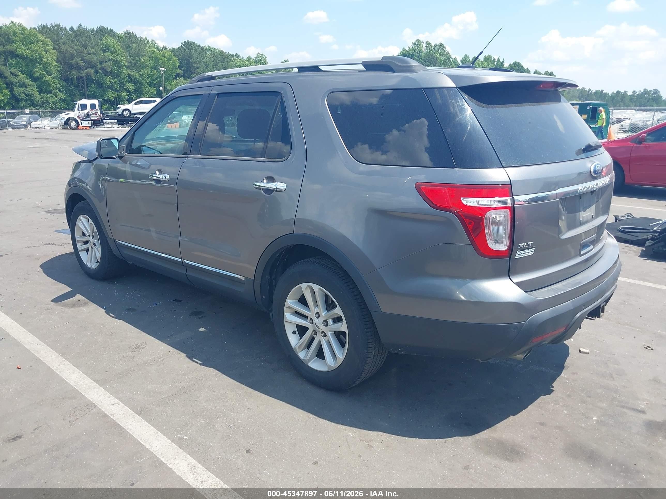 2012 Ford Explorer Xlt Gray vin: 1FMHK7D8XCGA11939