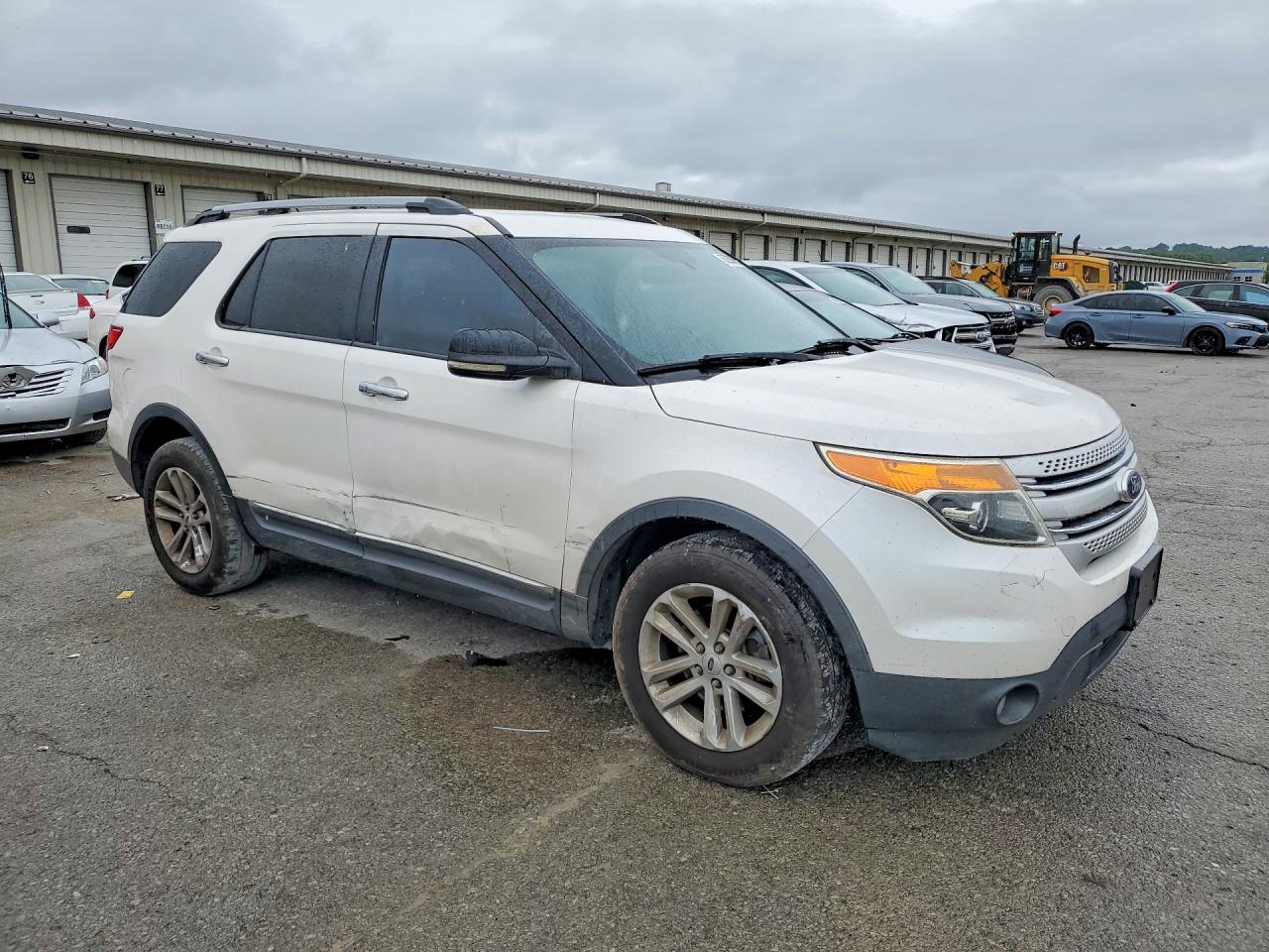 2012 Ford Explorer Xlt White vin: 1FMHK7D8XCGA11973