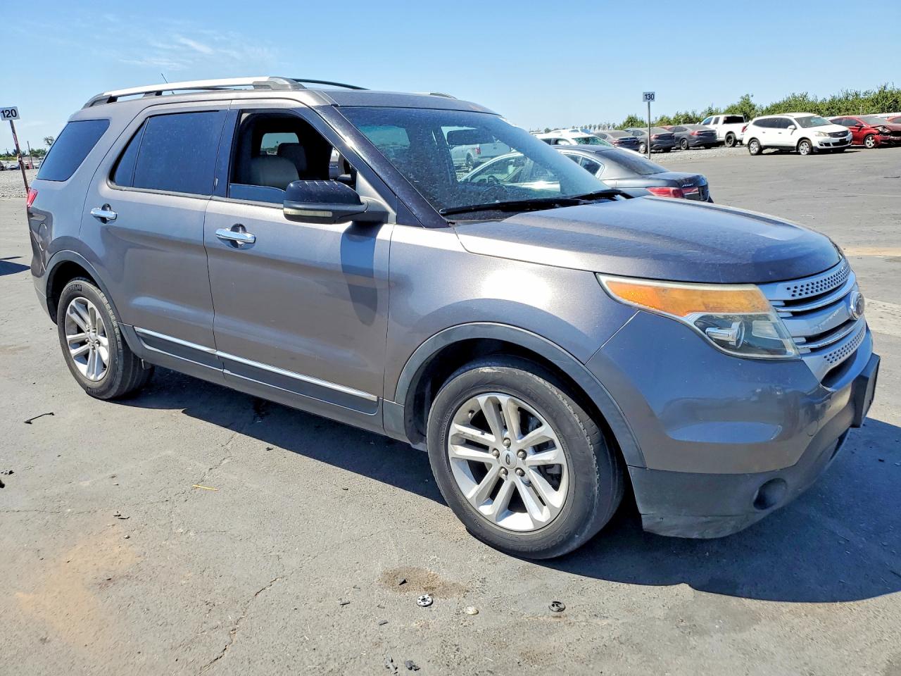 2012 Ford Explorer Xlt Charcoal vin: 1FMHK7D8XCGA17529
