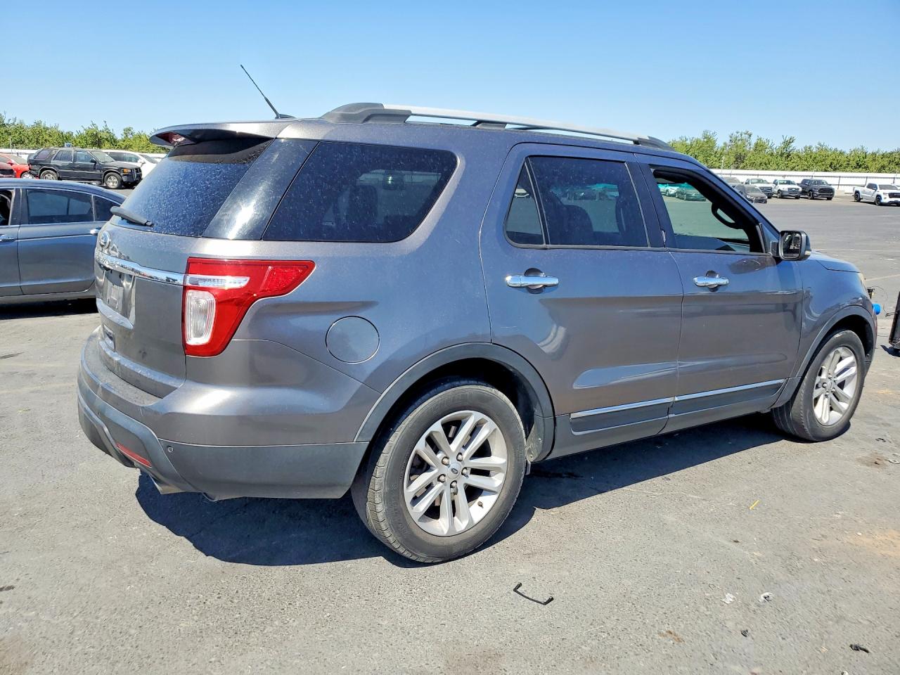 2012 Ford Explorer Xlt Charcoal vin: 1FMHK7D8XCGA17529