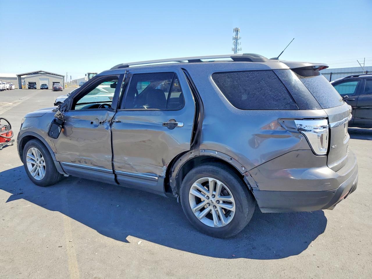 2012 Ford Explorer Xlt Charcoal vin: 1FMHK7D8XCGA17529