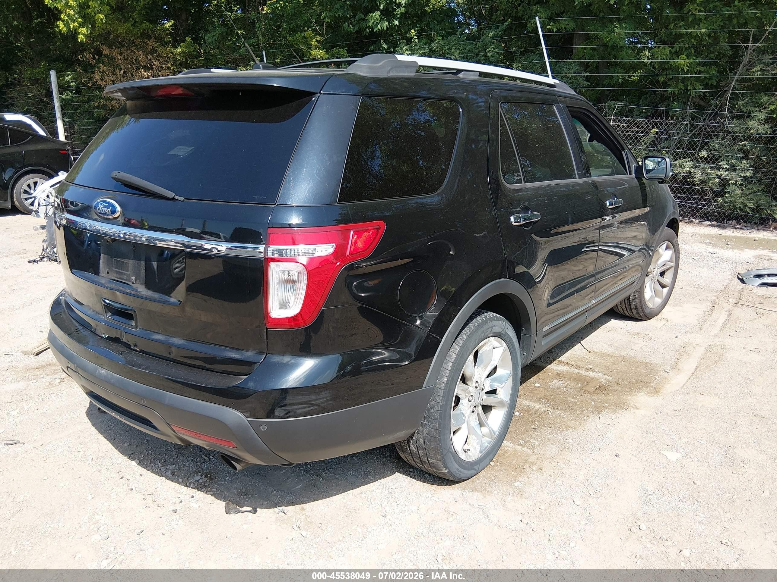 2012 Ford Explorer Xlt Black vin: 1FMHK7D8XCGA31043