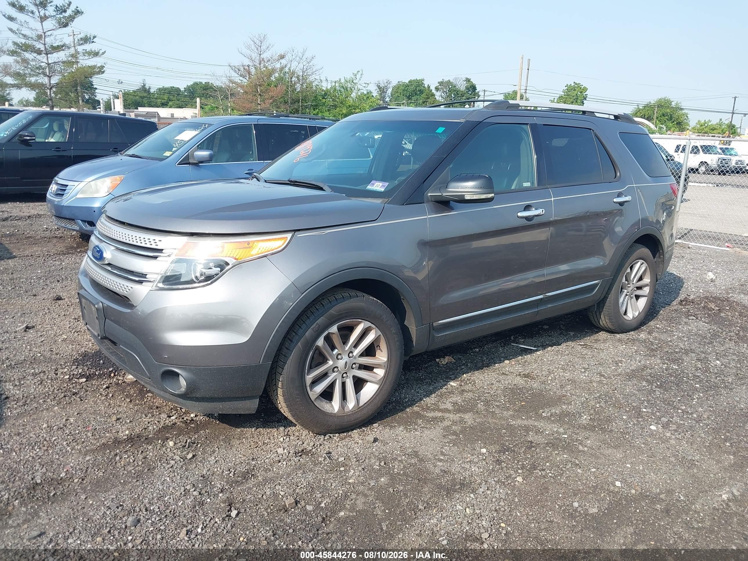 2012 Ford Explorer Xlt Gray vin: 1FMHK7D90CGA34168