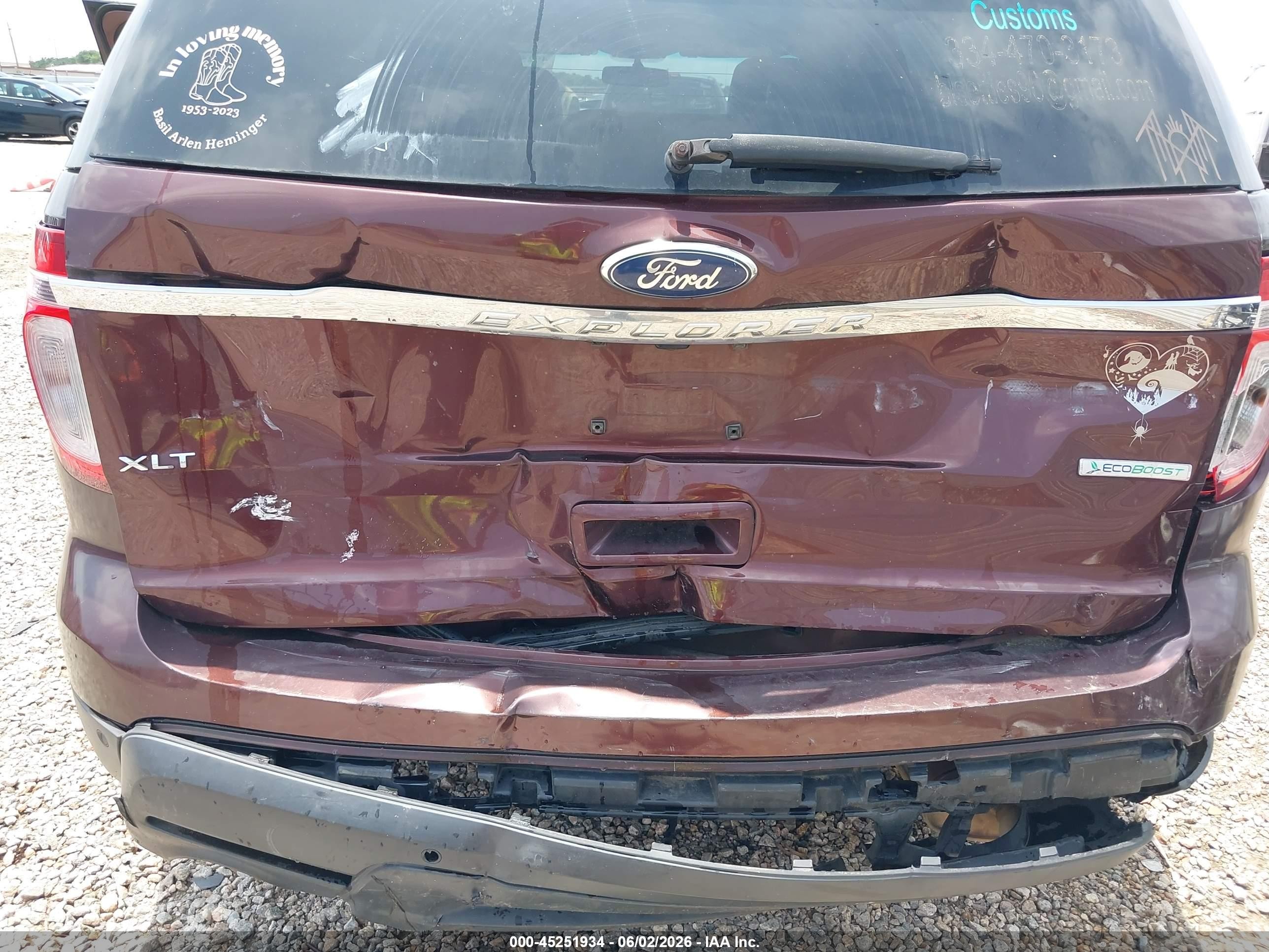 2012 Ford Explorer Xlt Maroon vin: 1FMHK7D92CGA59234