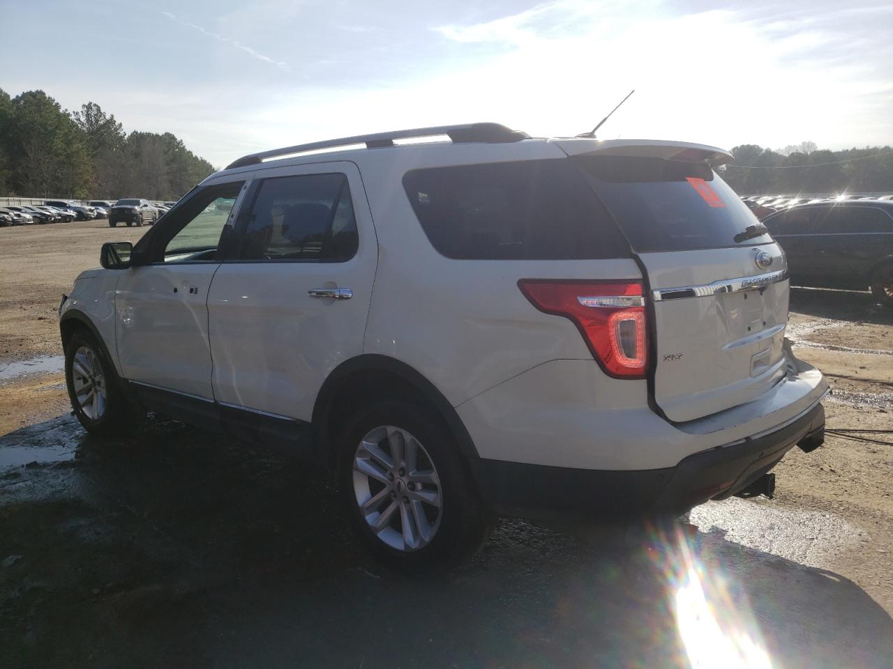 2012 Ford Explorer Xlt   Белый vin: 1FMHK7D93CGA55693