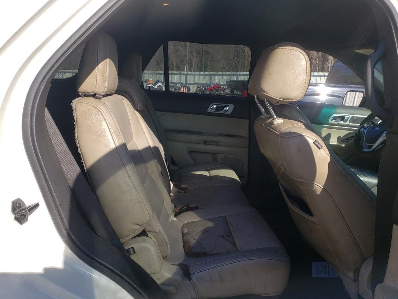 2012 Ford Explorer Xlt   Белый vin: 1FMHK7D93CGA55693