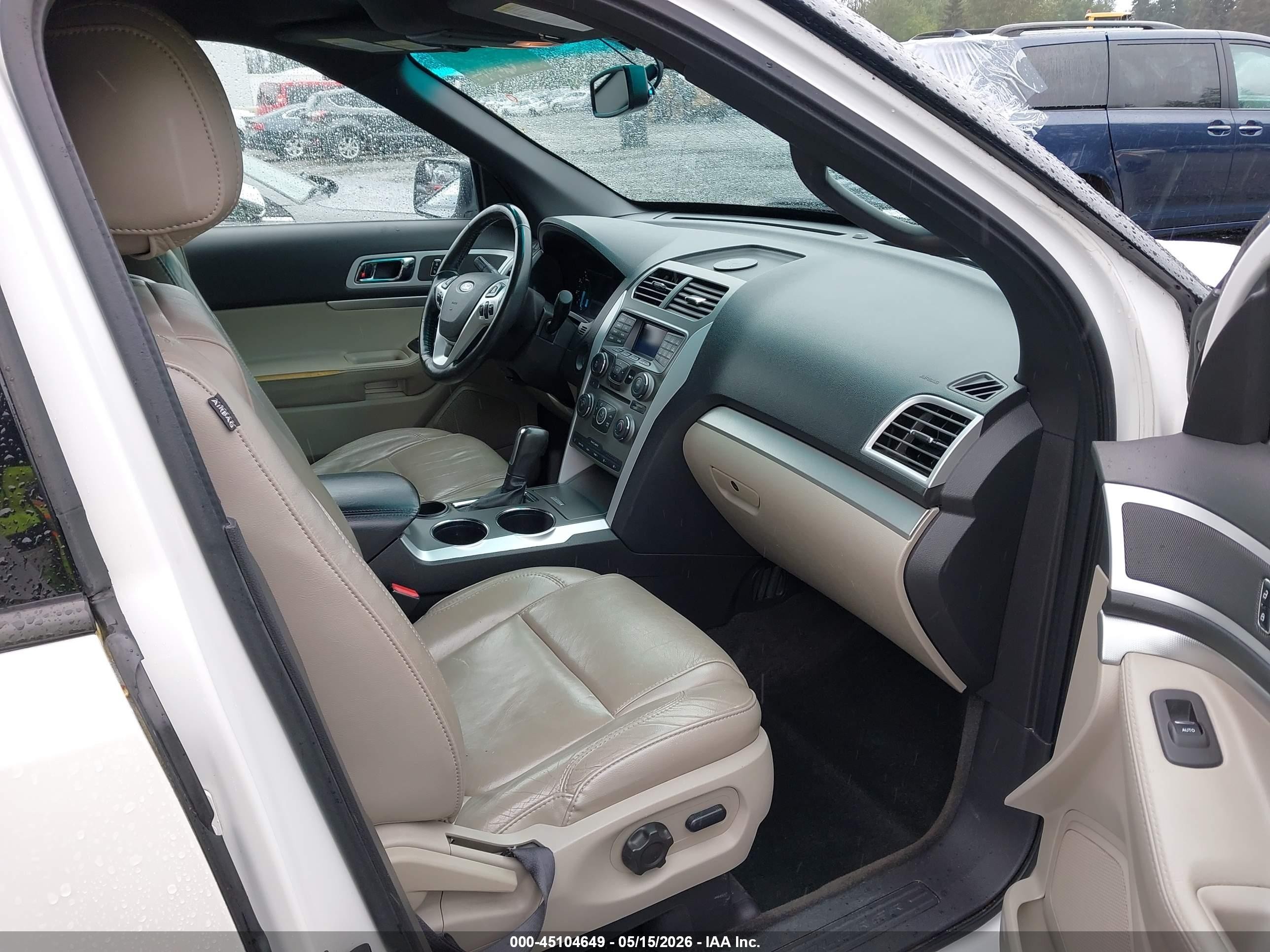 2012 Ford Explorer Xlt Белый vin: 1FMHK7D93CGA98057
