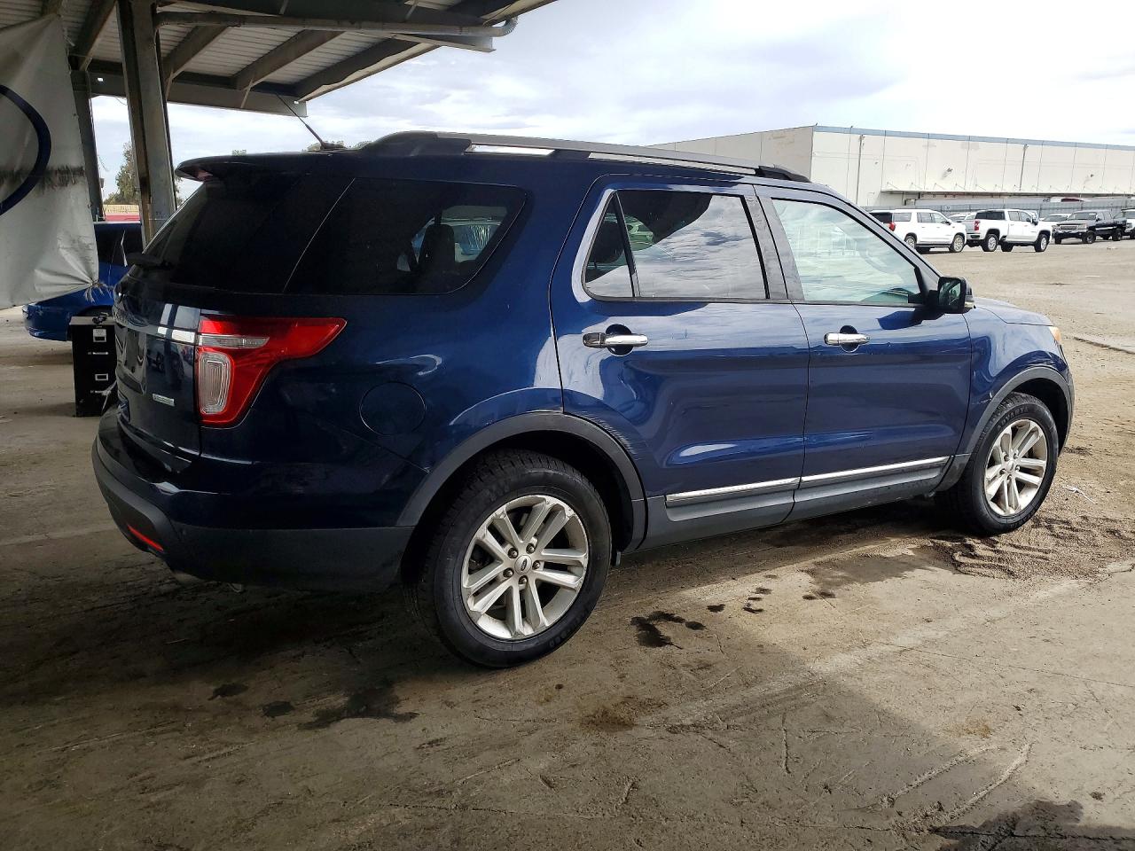 2012 Ford Explorer Xlt Blue vin: 1FMHK7D95CGA41438