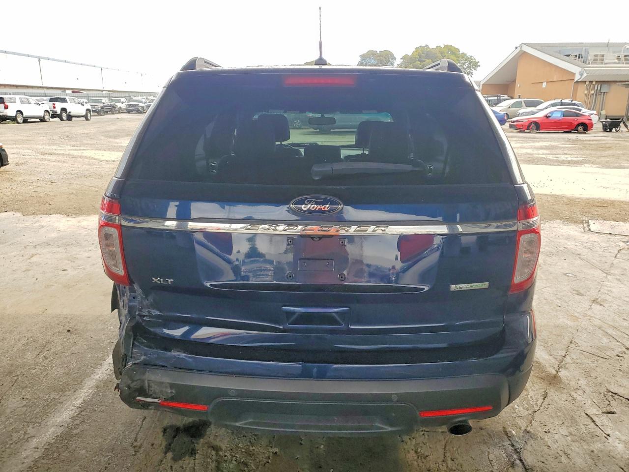2012 Ford Explorer Xlt Blue vin: 1FMHK7D95CGA41438