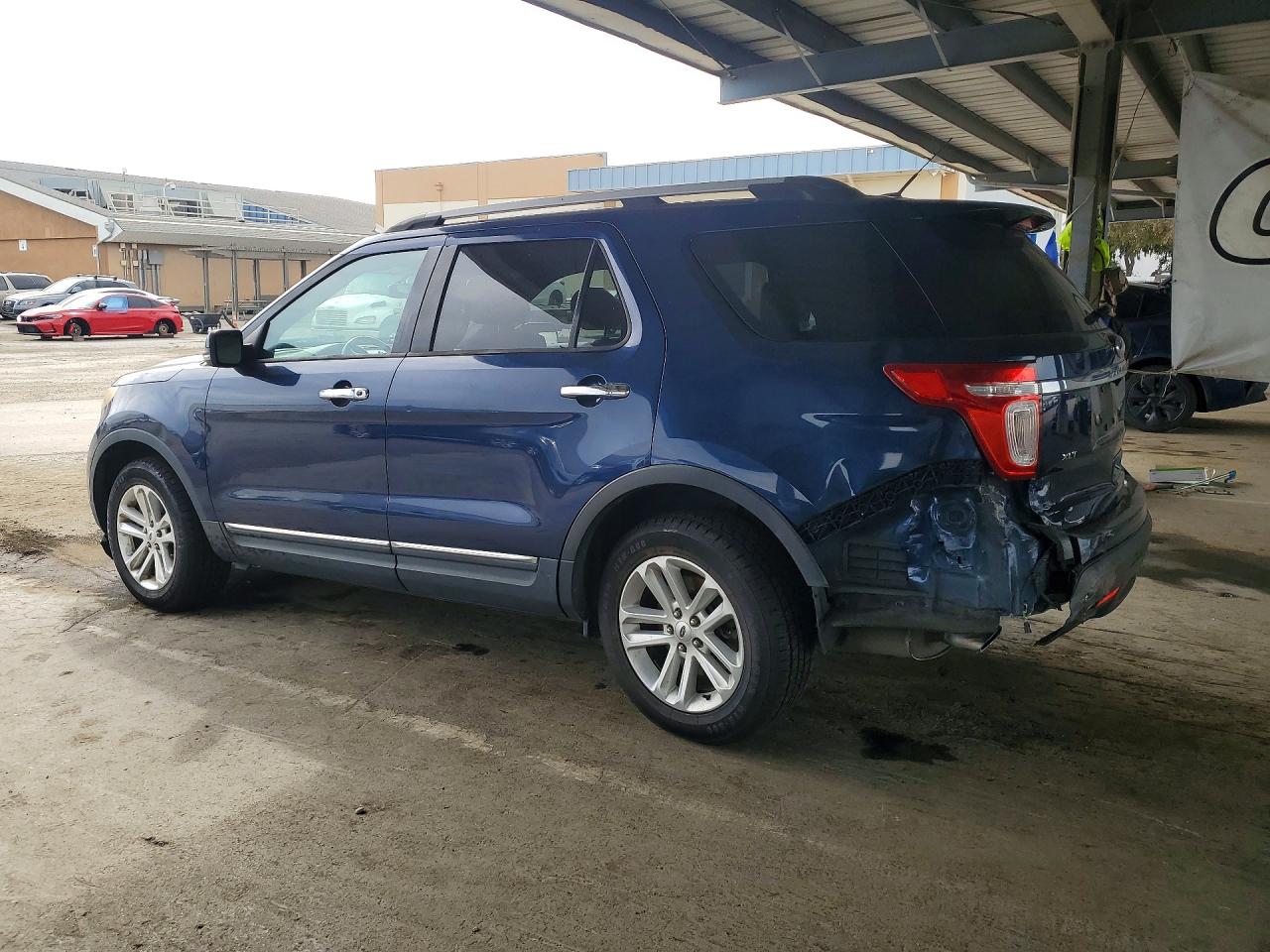 2012 Ford Explorer Xlt Blue vin: 1FMHK7D95CGA41438