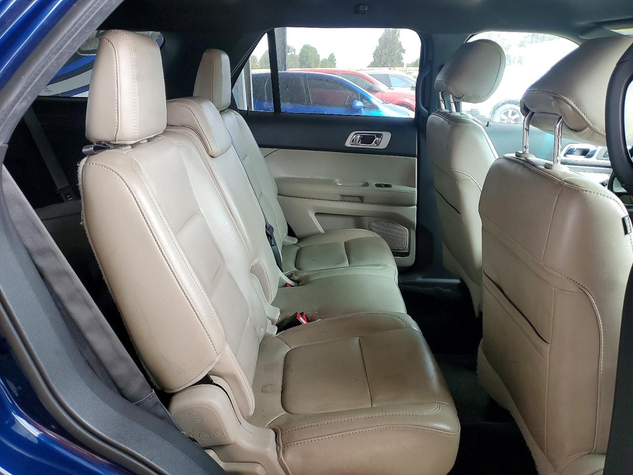 2012 Ford Explorer Xlt Blue vin: 1FMHK7D95CGA41438