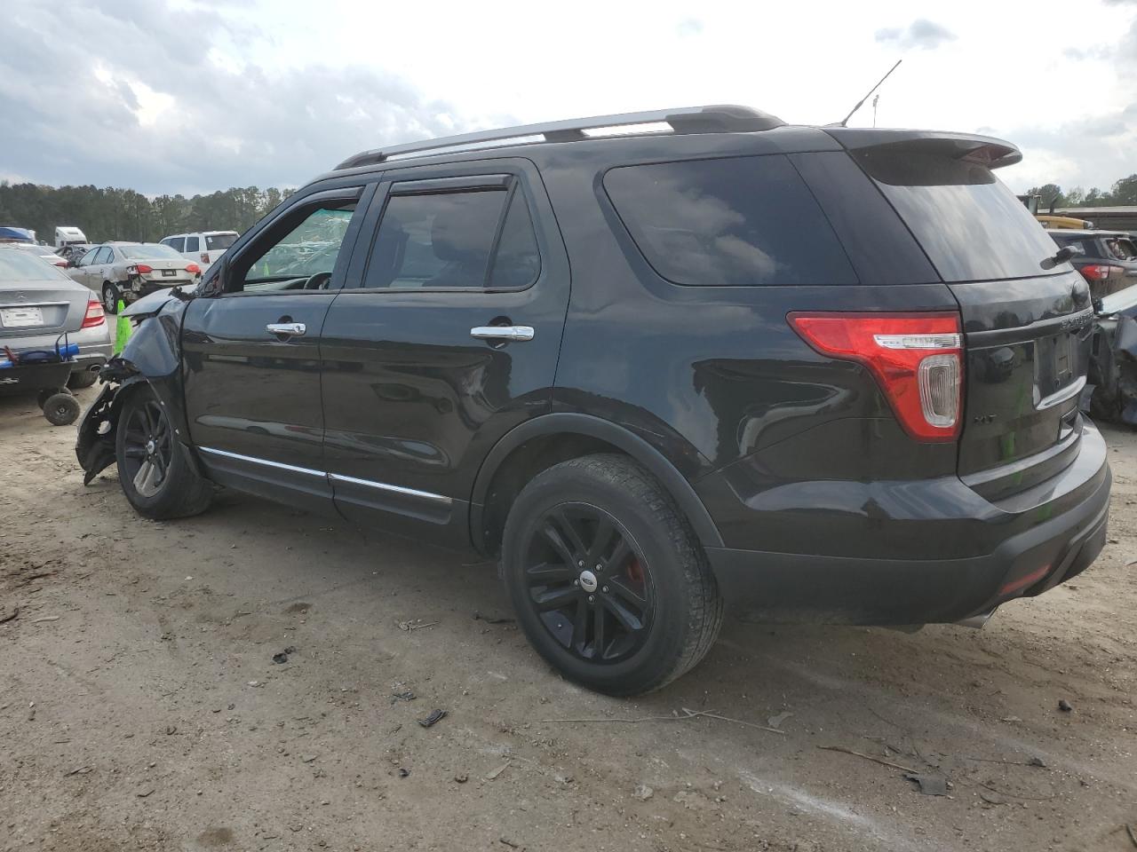 2012 Ford Explorer Xlt Black vin: 1FMHK7D97CGA82816