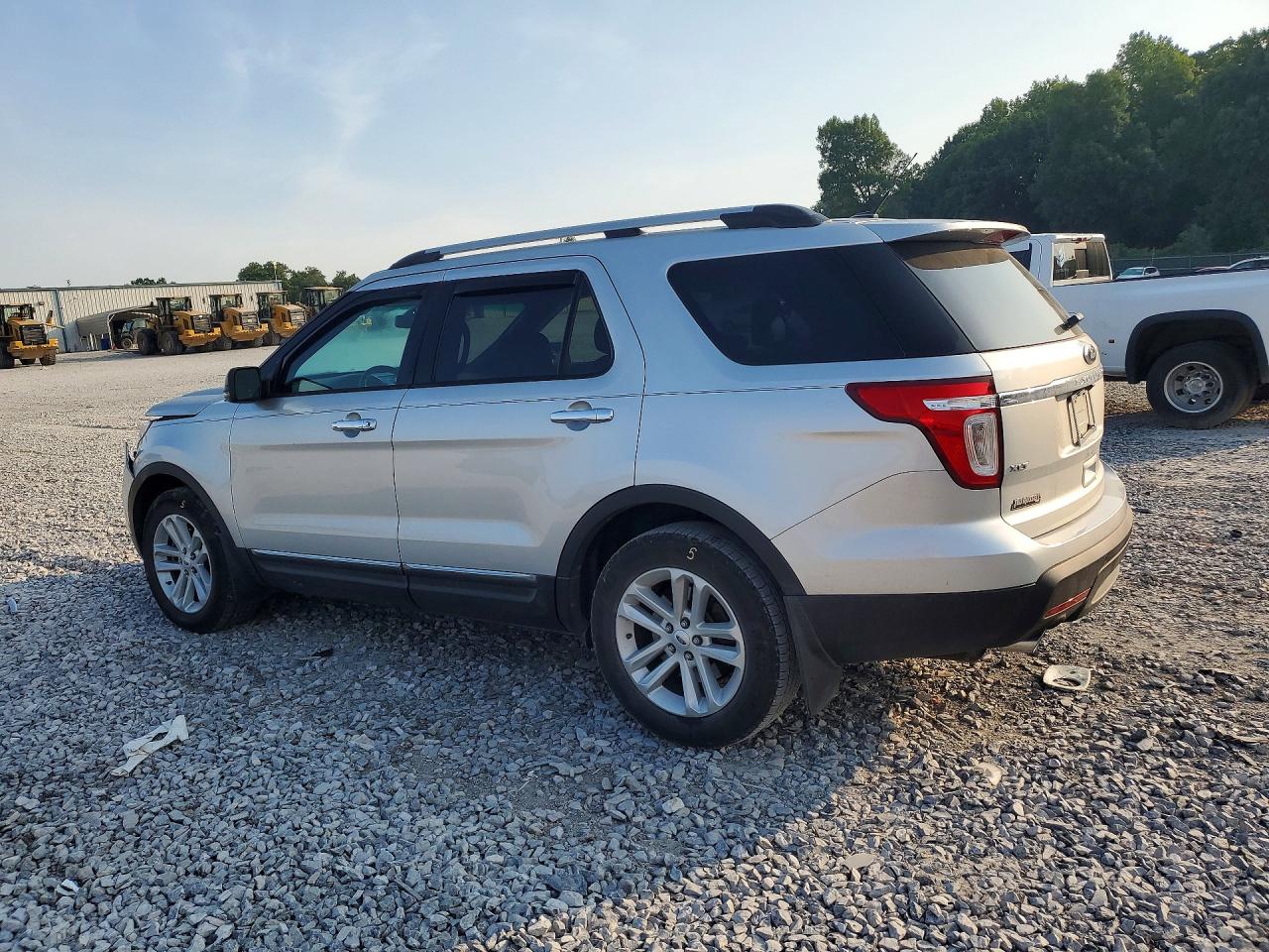 2012 Ford Explorer Xlt Silver vin: 1FMHK7D98CGA42955