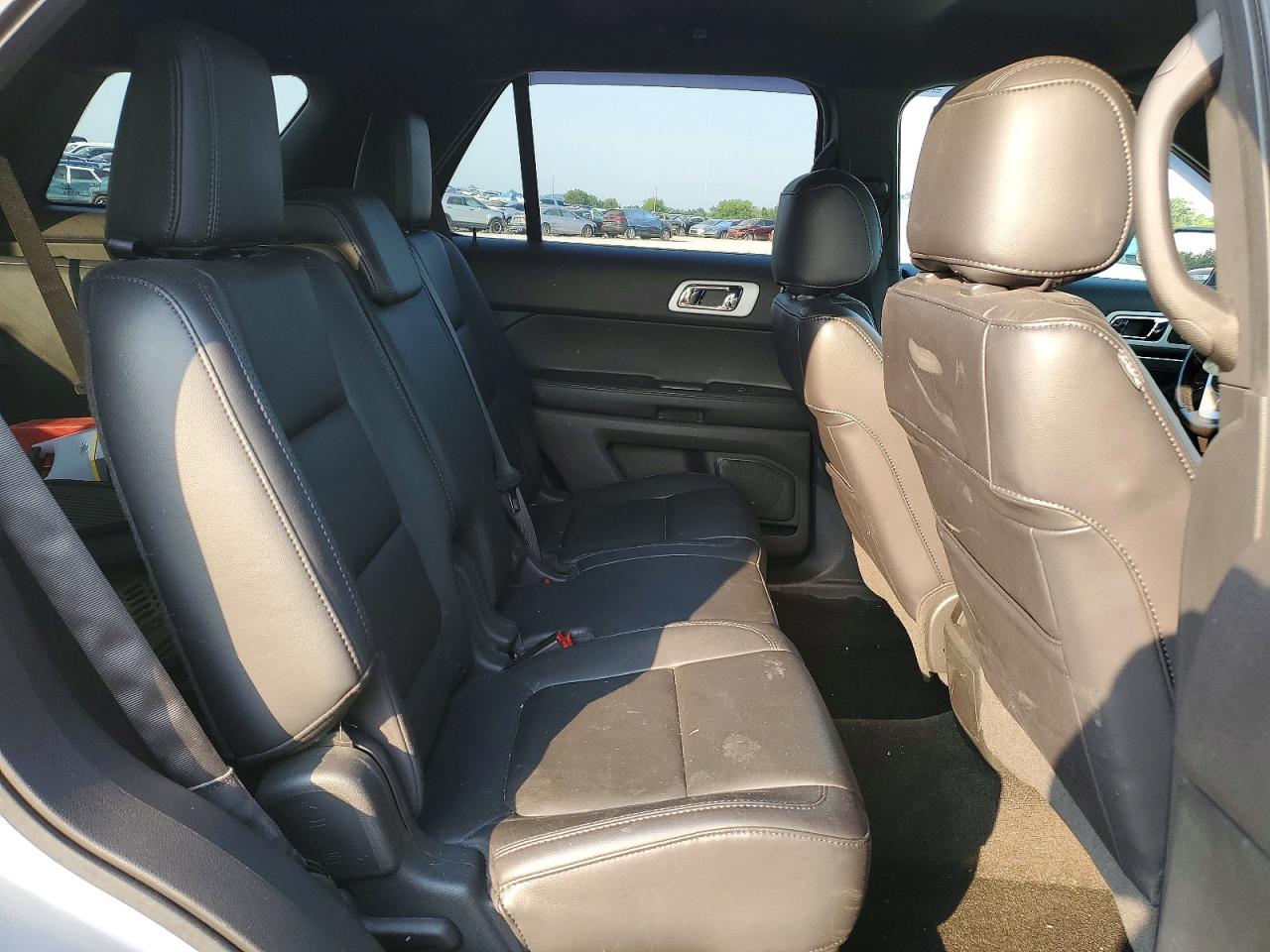 2012 Ford Explorer Xlt Silver vin: 1FMHK7D98CGA42955