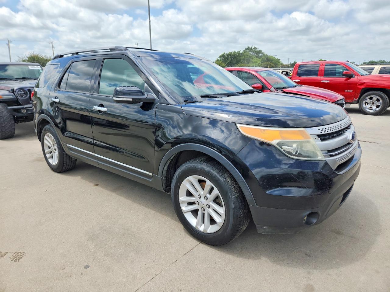 2012 Ford Explorer Xlt Black vin: 1FMHK7D98CGA47783