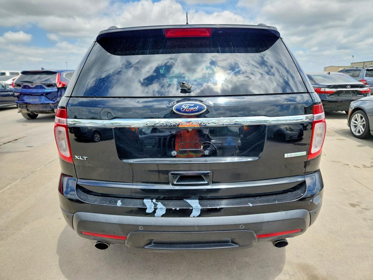 2012 Ford Explorer Xlt Black vin: 1FMHK7D98CGA47783