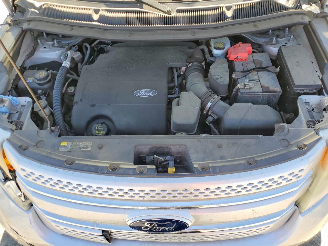 2011 Ford Explorer Limited Silver vin: 1FMHK7F80BGA76956