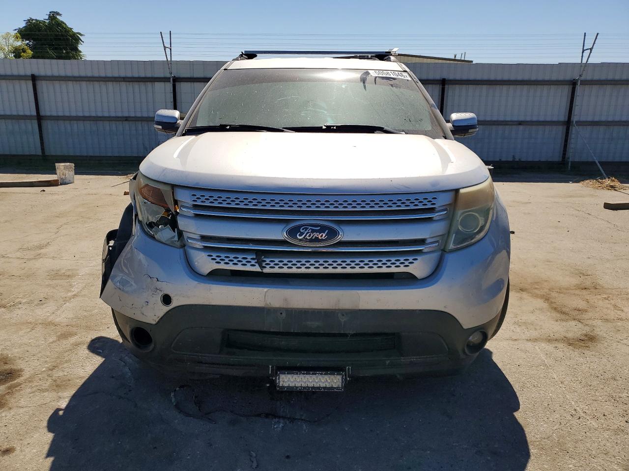 2011 Ford Explorer Limited Silver vin: 1FMHK7F80BGA76956
