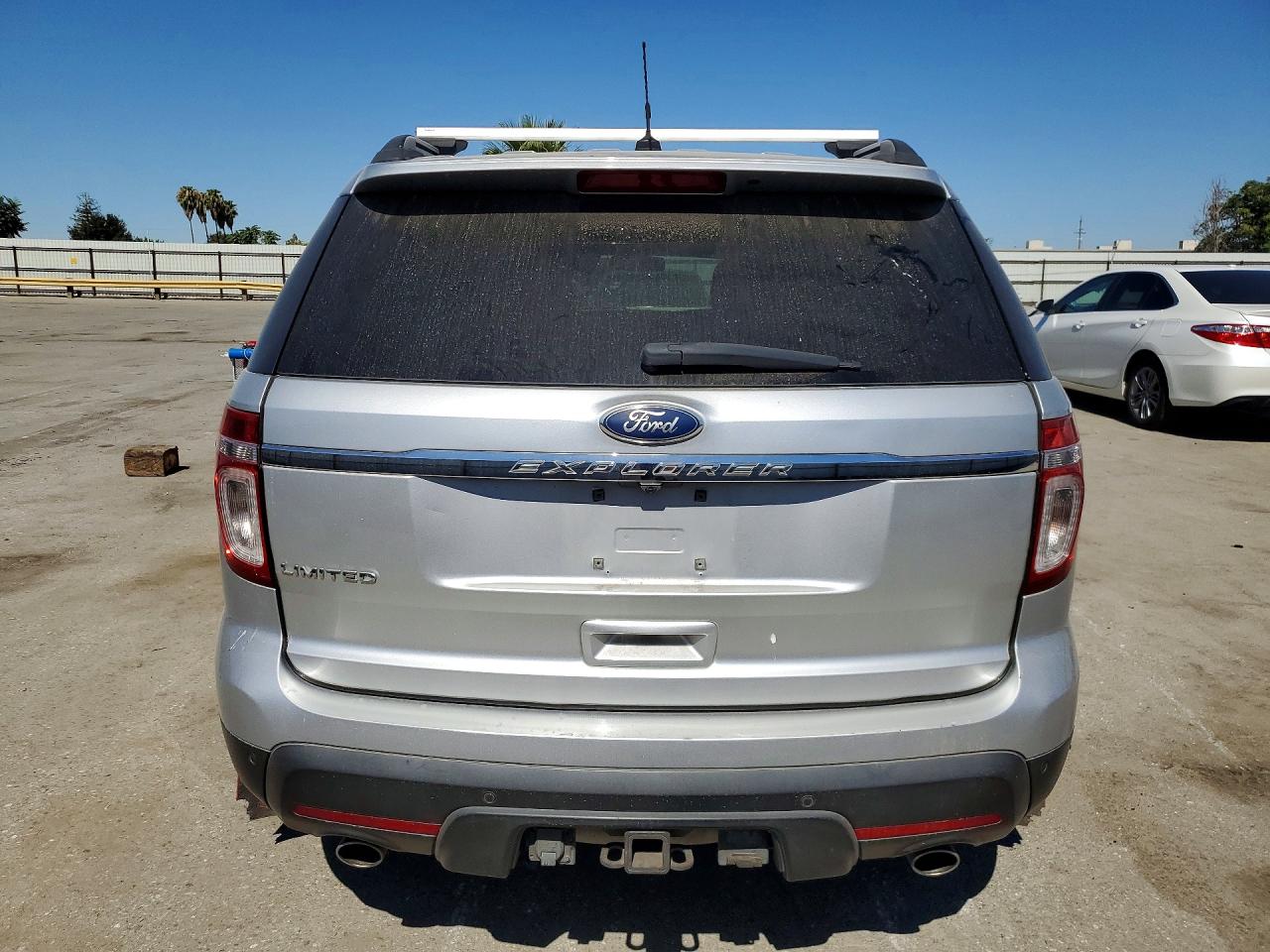 2011 Ford Explorer Limited Silver vin: 1FMHK7F80BGA76956