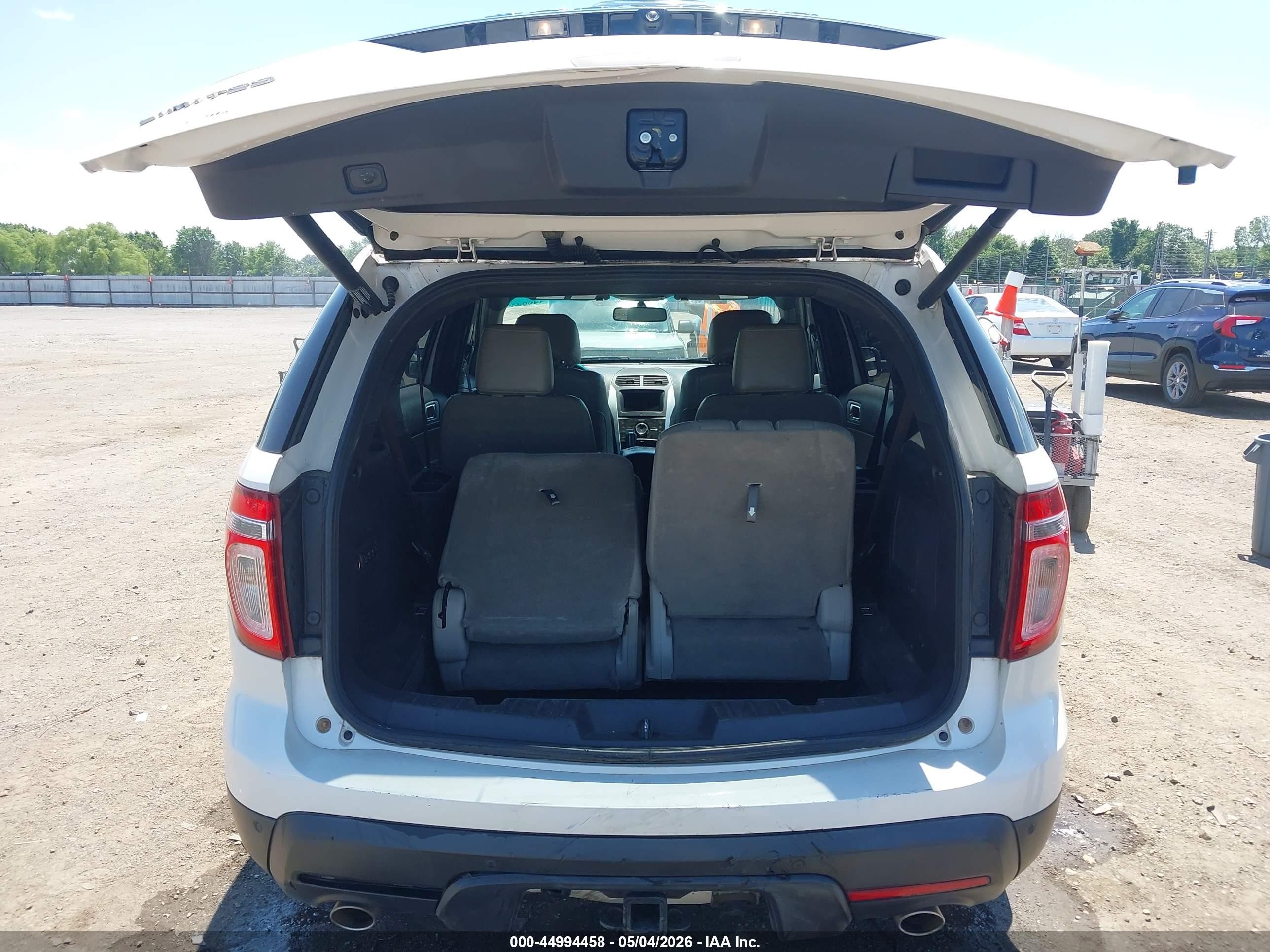 2011 Ford Explorer Limited White vin: 1FMHK7F80BGA94700