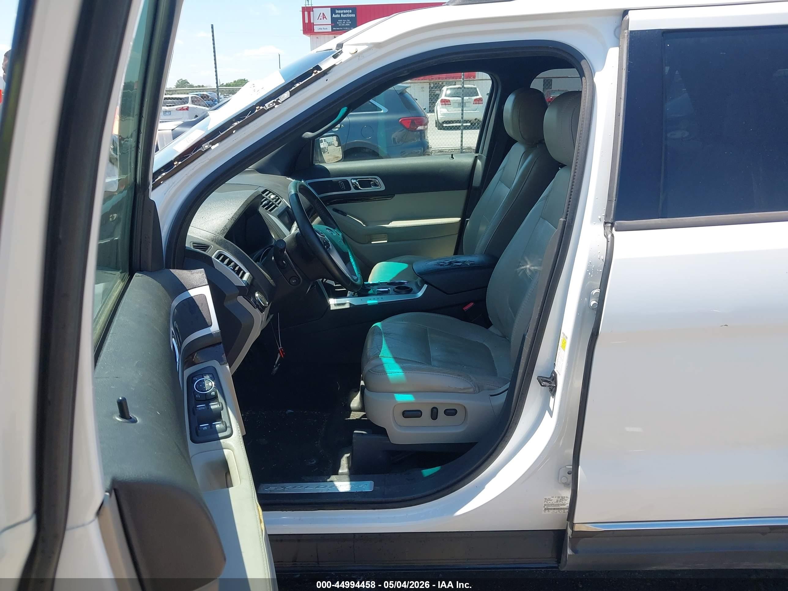 2011 Ford Explorer Limited White vin: 1FMHK7F80BGA94700