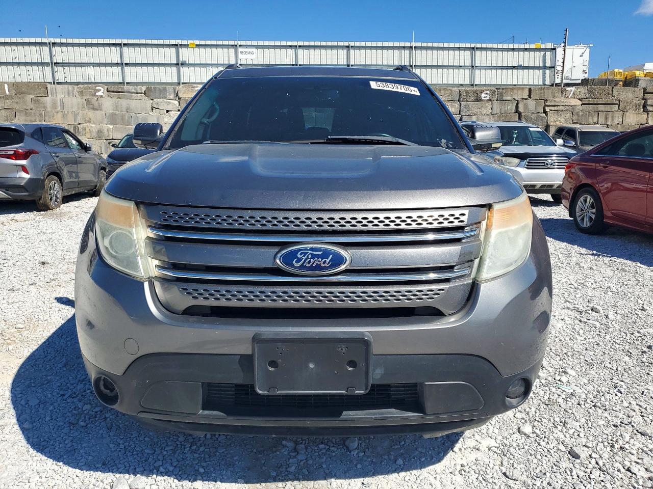 2012 Ford Explorer Limited Серый vin: 1FMHK7F80CGA20887