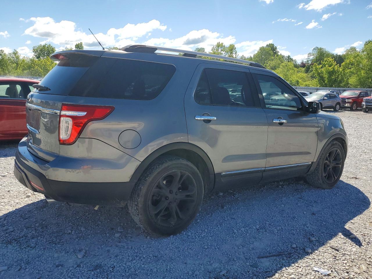 2012 Ford Explorer Limited Серый vin: 1FMHK7F80CGA20887