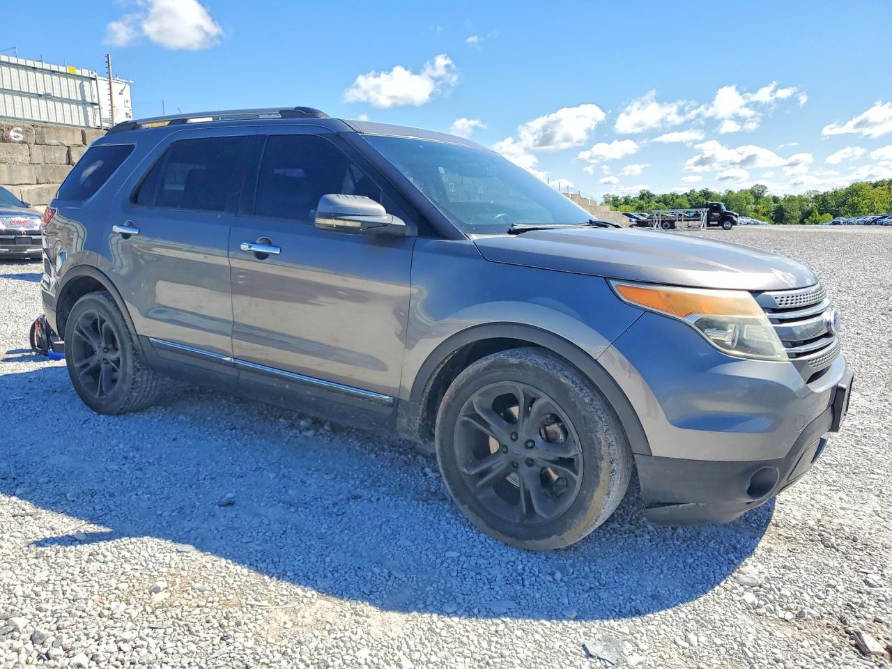 2012 Ford Explorer Limited Серый vin: 1FMHK7F80CGA20887