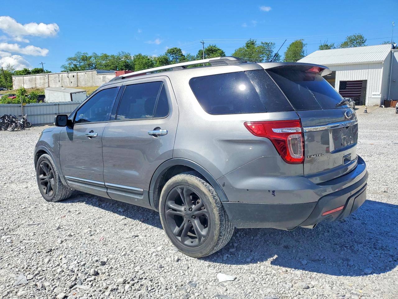 2012 Ford Explorer Limited Серый vin: 1FMHK7F80CGA20887