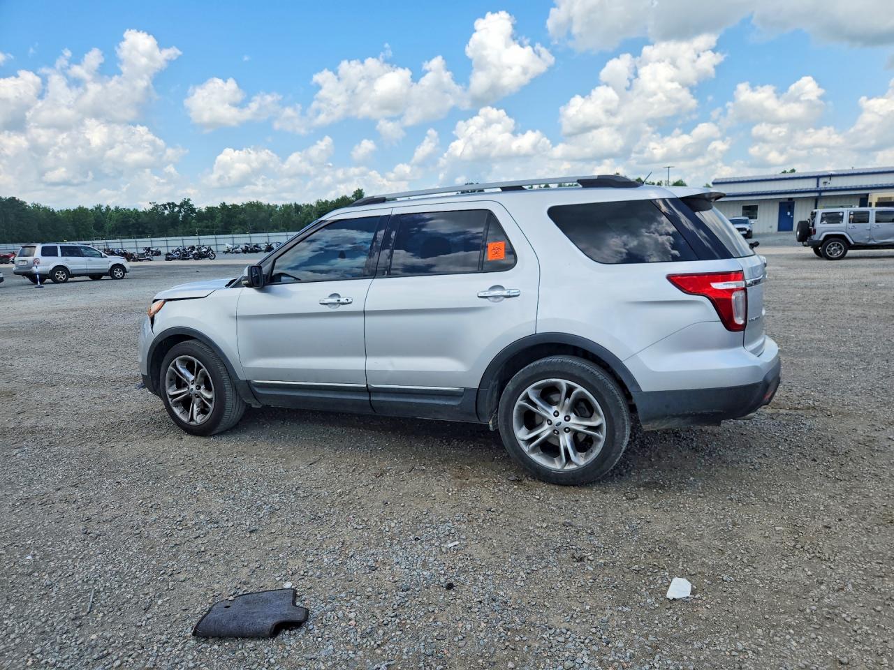 2012 Ford Explorer Limited Серебряный vin: 1FMHK7F80CGA50715