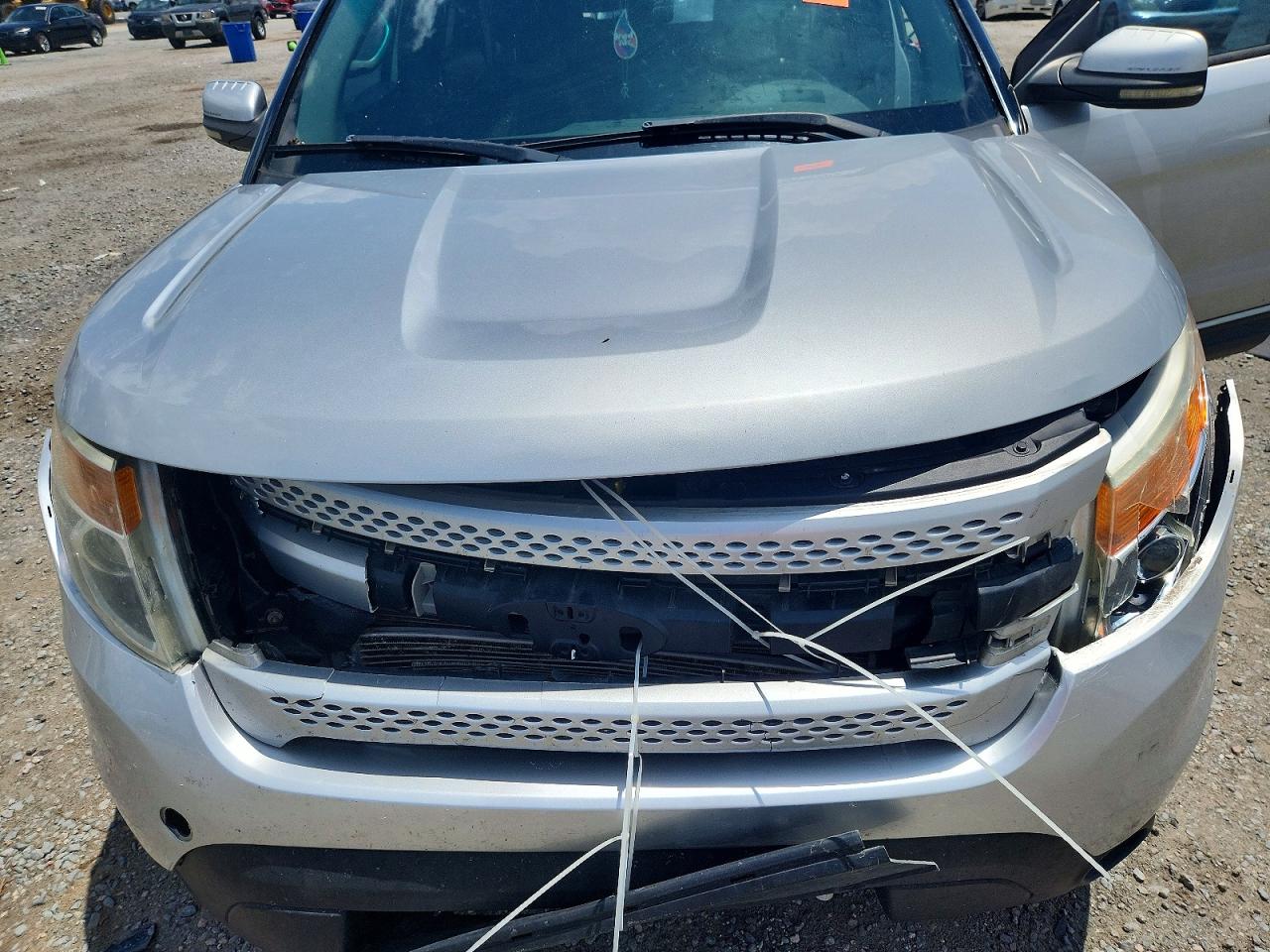 2012 Ford Explorer Limited Серебряный vin: 1FMHK7F80CGA50715