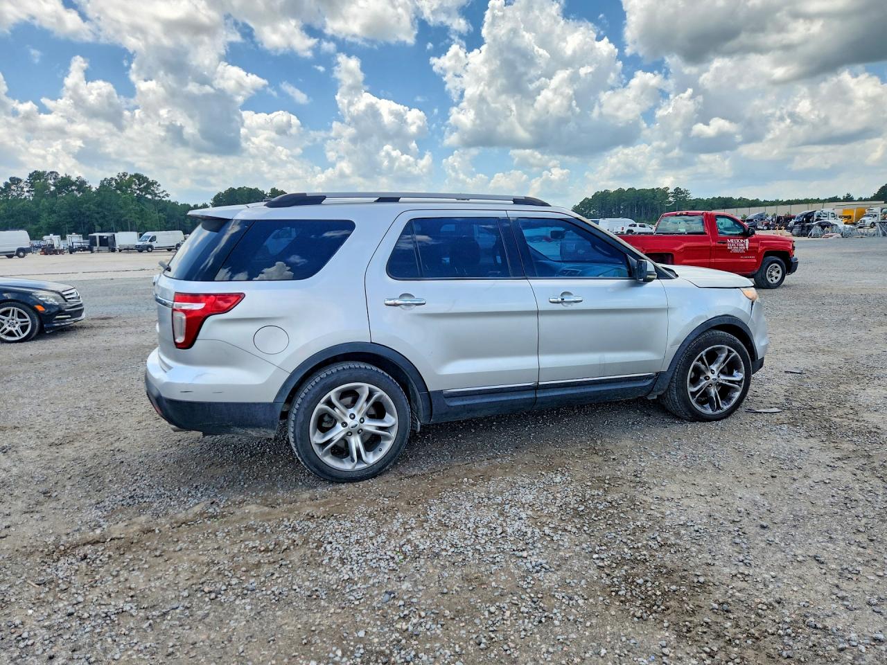 2012 Ford Explorer Limited Серебряный vin: 1FMHK7F80CGA50715