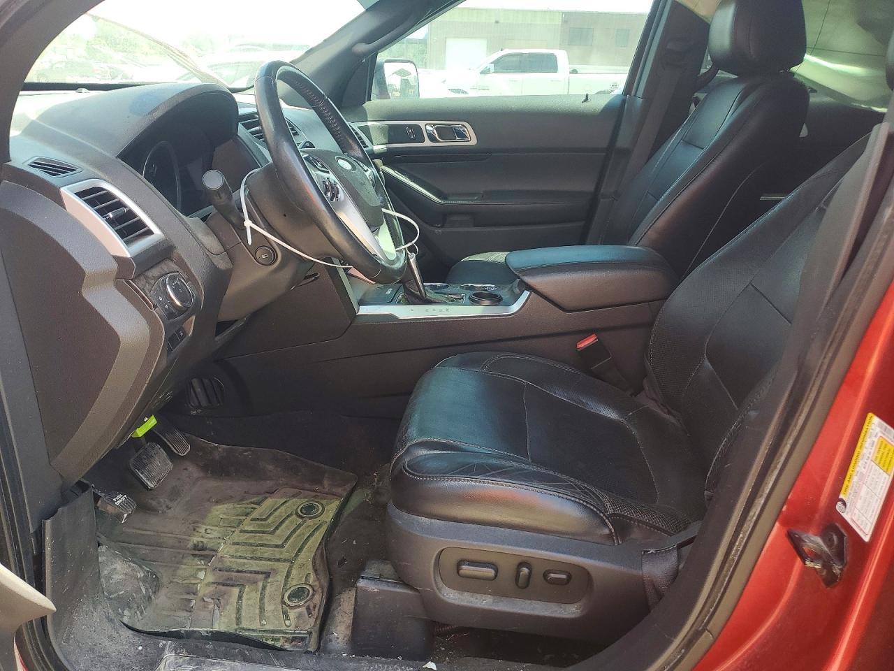 2011 Ford Explorer Limited Red vin: 1FMHK7F81BGA31640