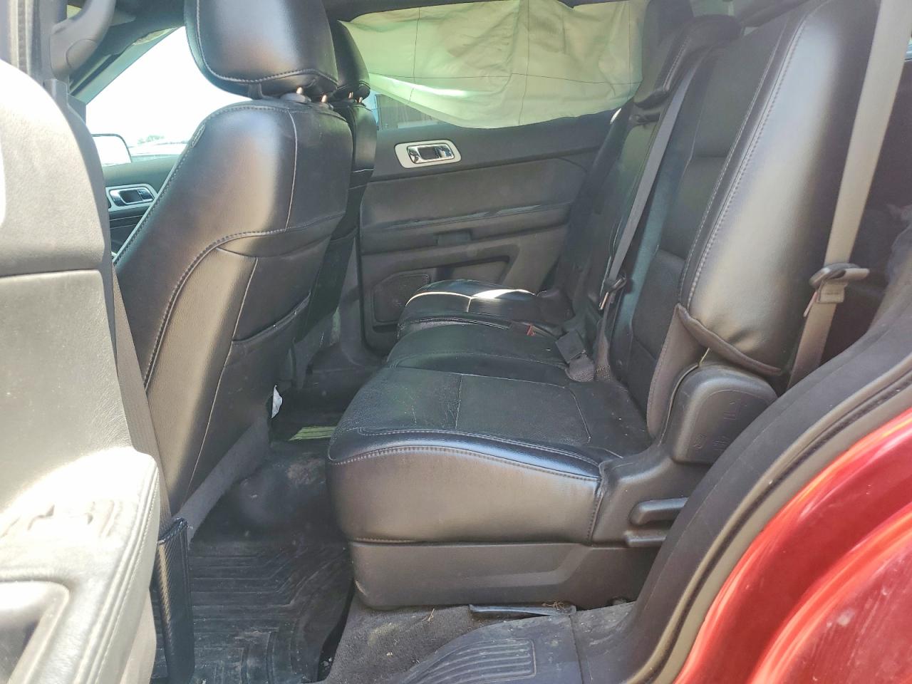 2011 Ford Explorer Limited Red vin: 1FMHK7F81BGA31640