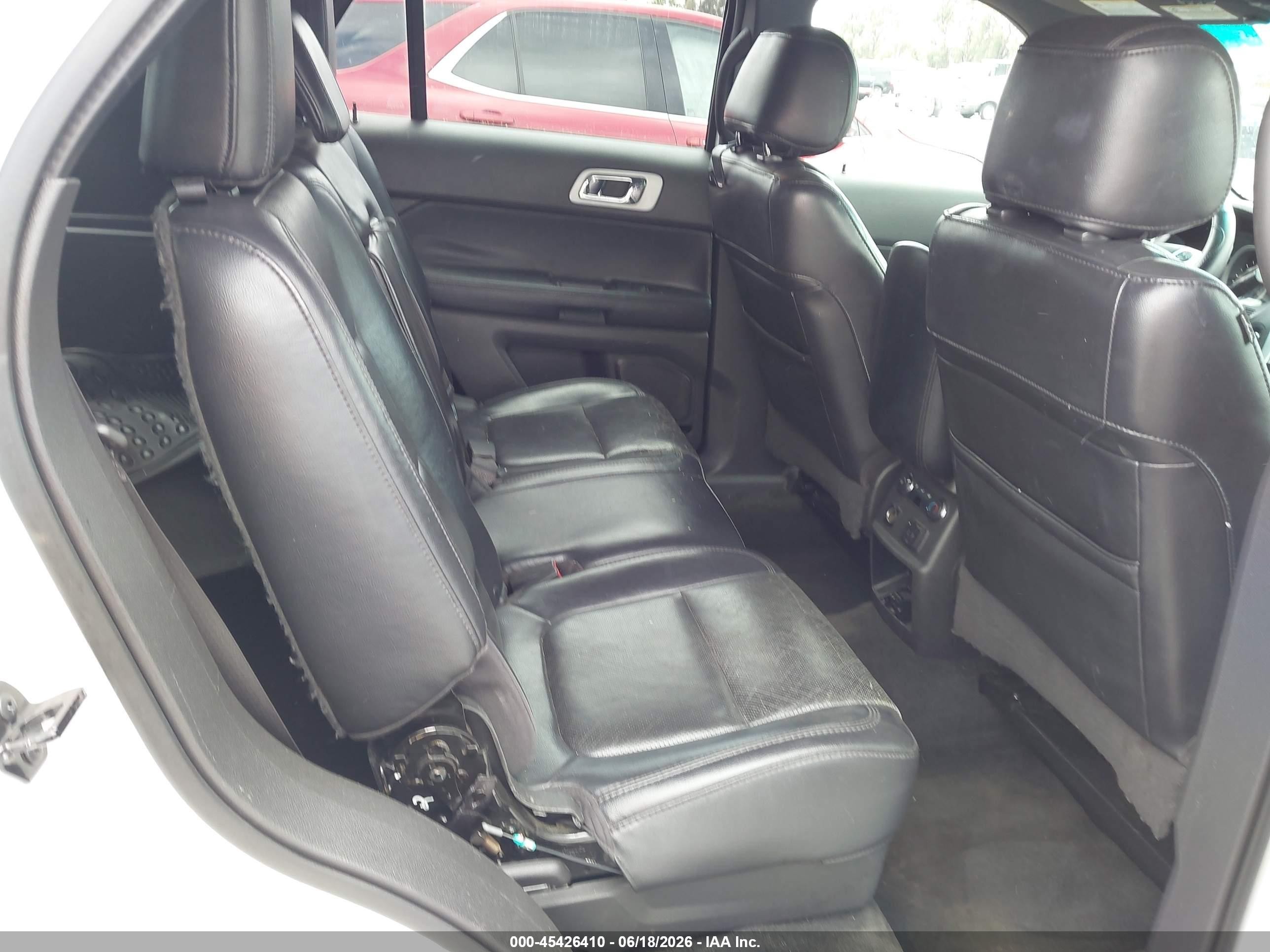 2011 Ford Explorer Limited Белый vin: 1FMHK7F81BGA73077