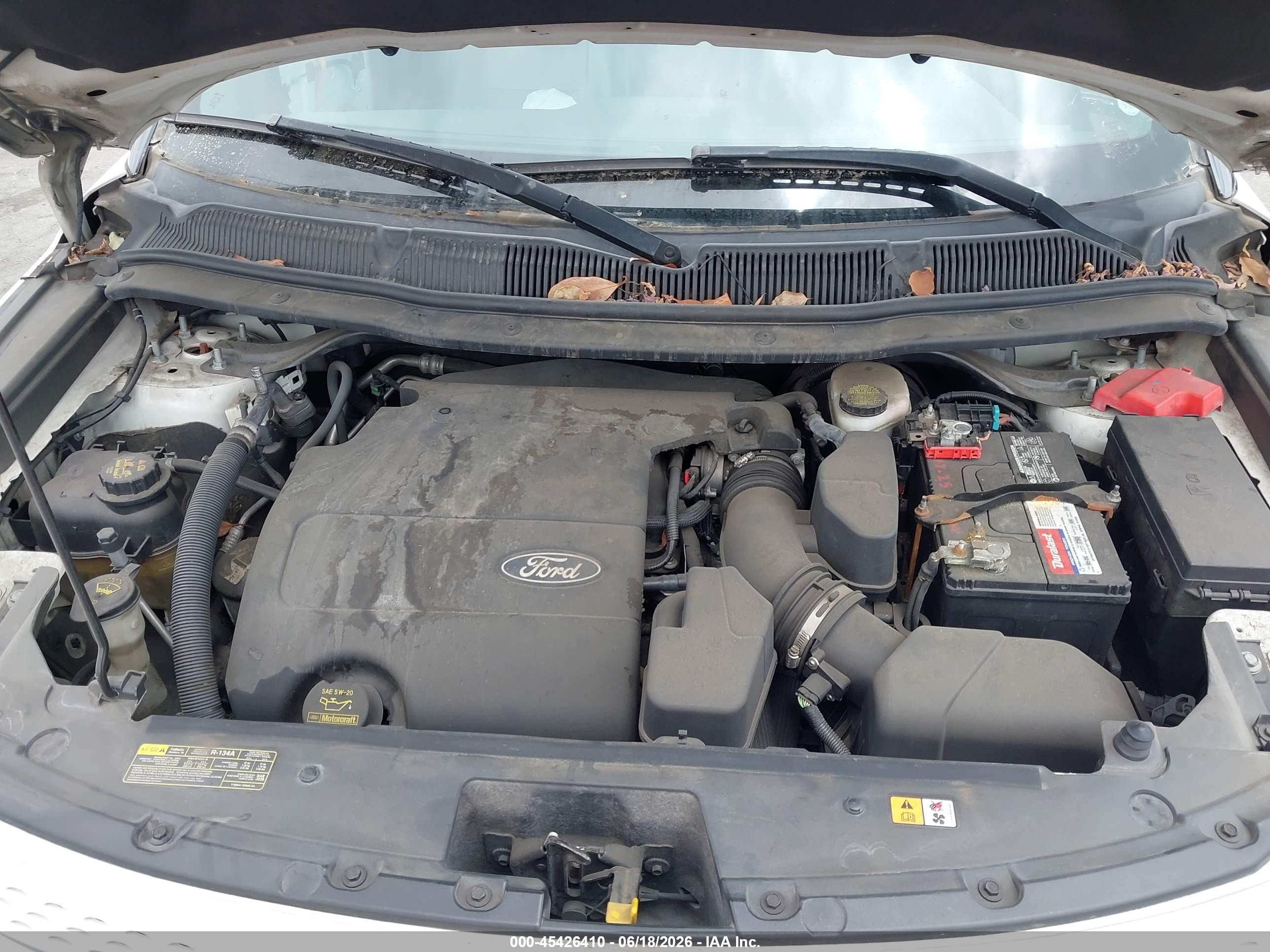 2011 Ford Explorer Limited Белый vin: 1FMHK7F81BGA73077