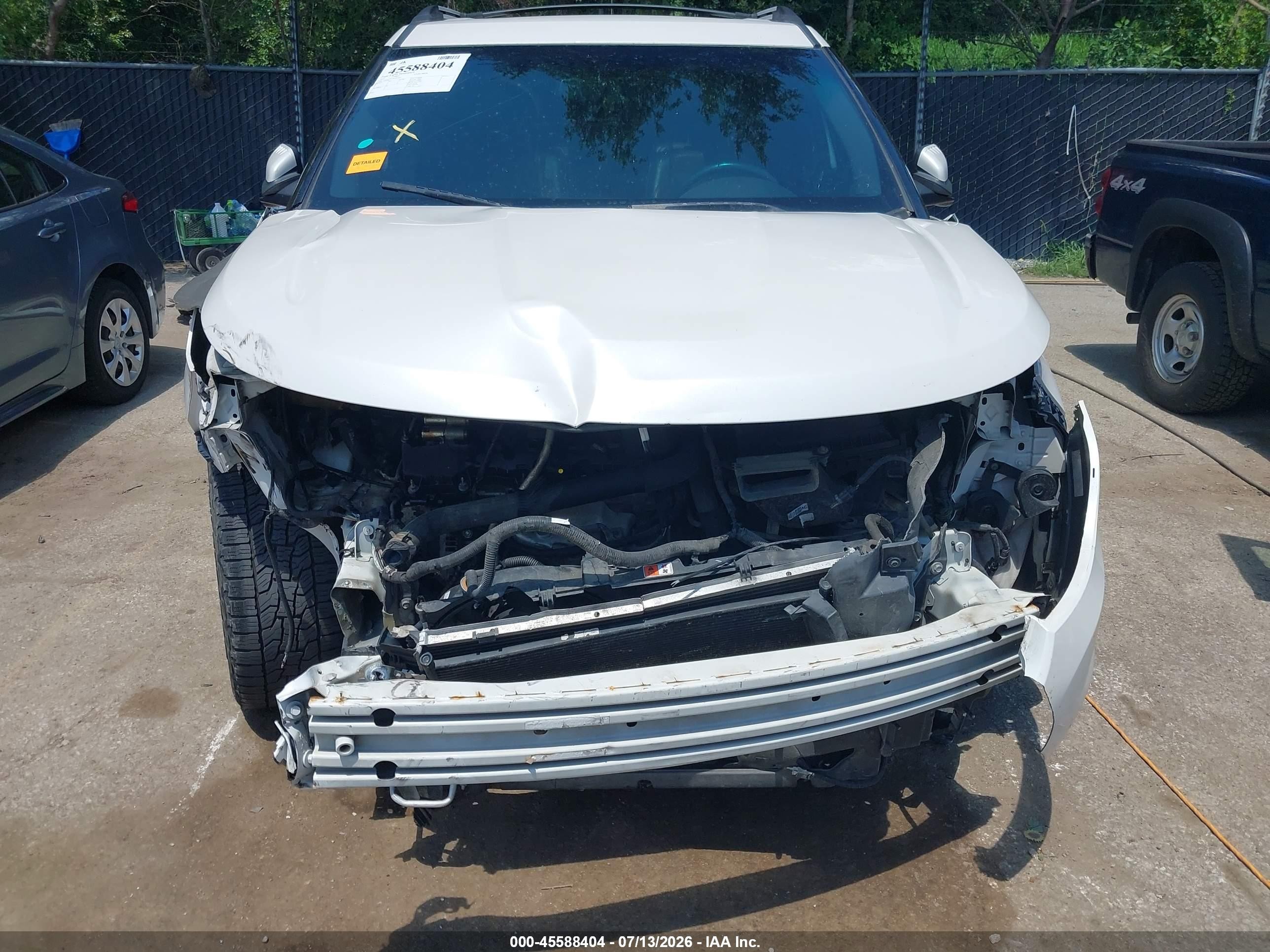 2011 Ford Explorer Limited White vin: 1FMHK7F81BGA87464