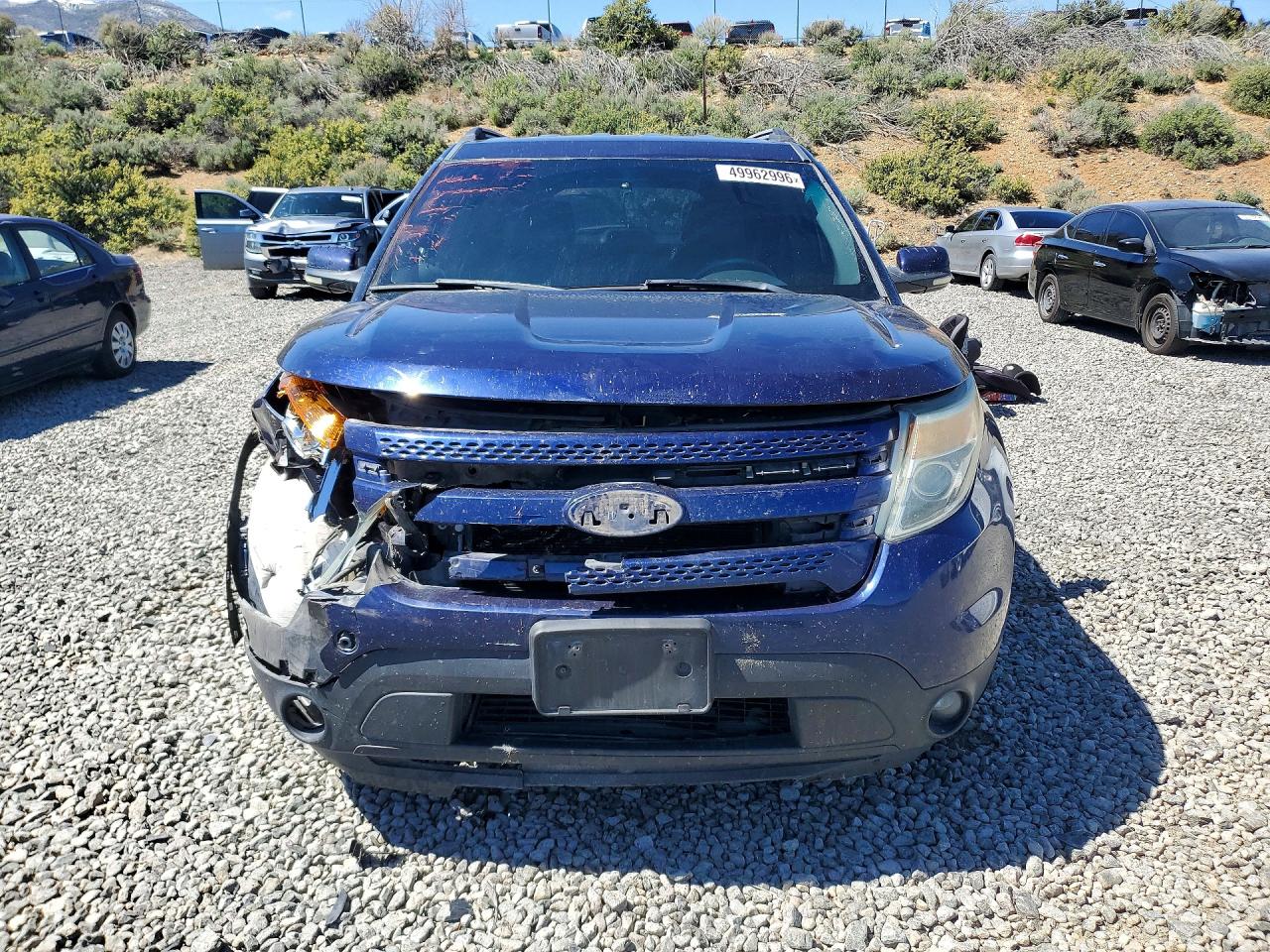 2011 Ford Explorer Limited Blue vin: 1FMHK7F81BGA87853