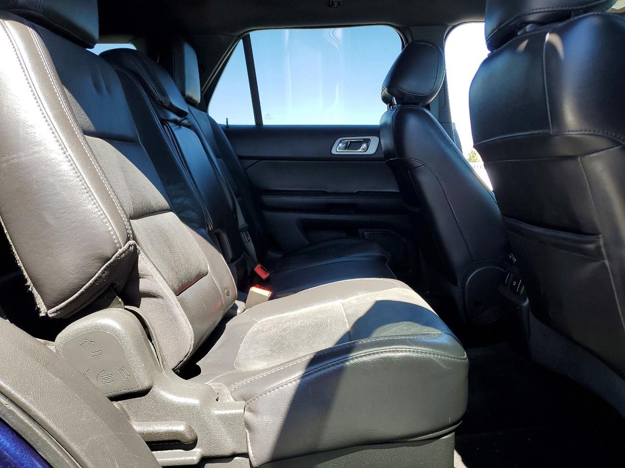 2011 Ford Explorer Limited Blue vin: 1FMHK7F81BGA87853