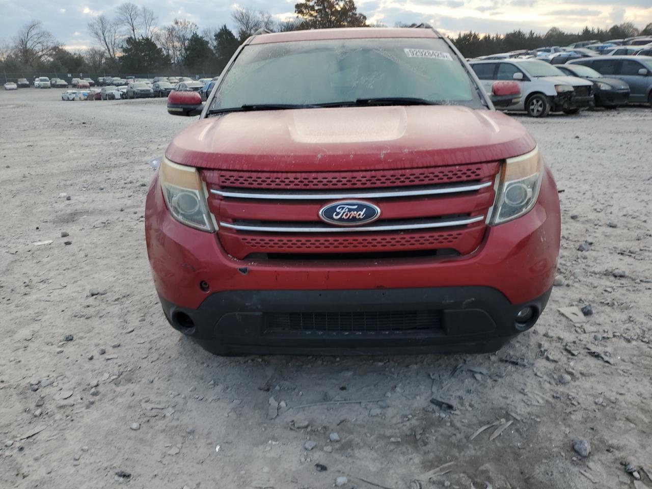 2012 Ford Explorer Limited Red vin: 1FMHK7F81CGA43059