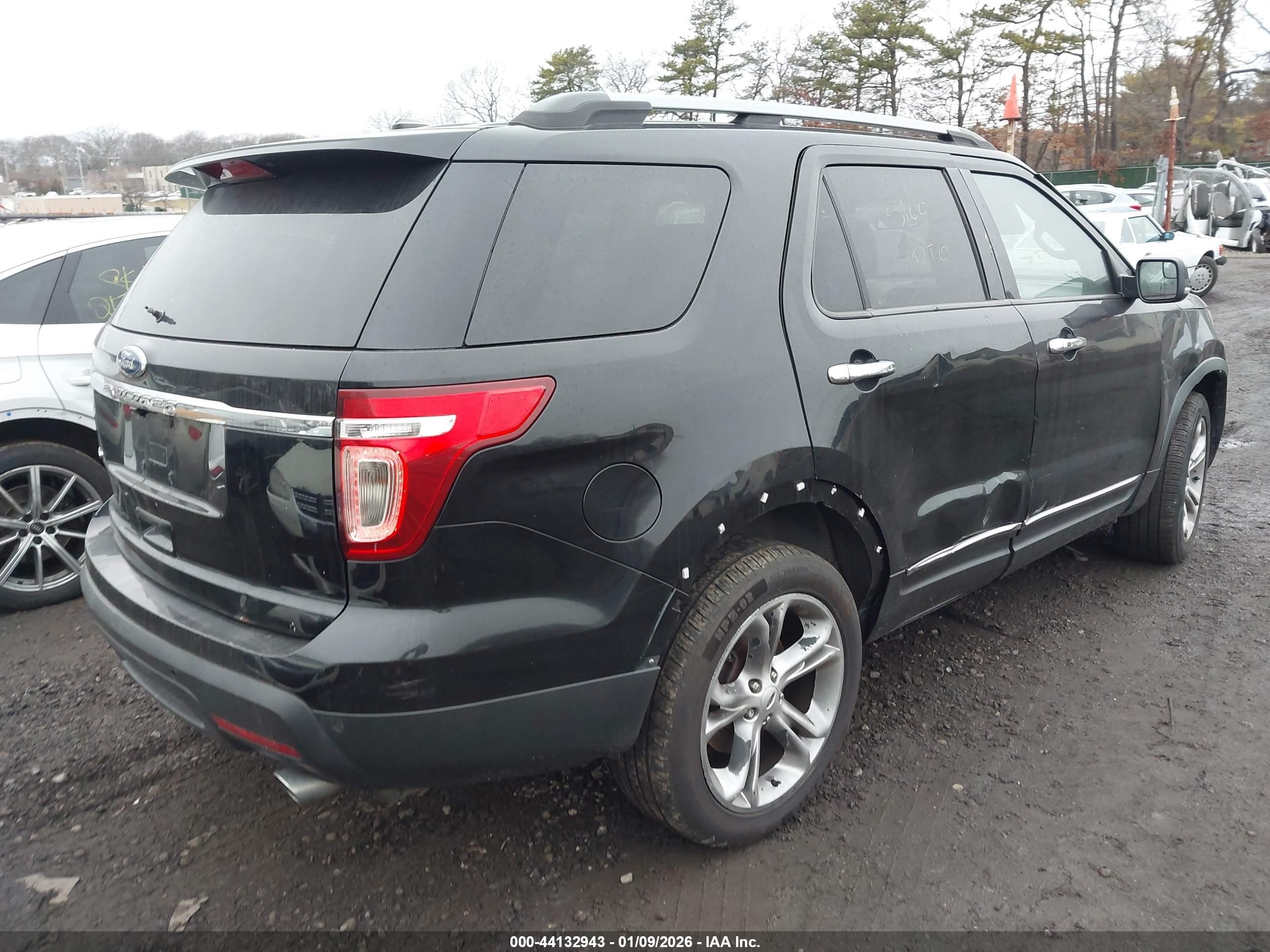 2012 Ford Explorer Limited Black vin: 1FMHK7F81CGA48634